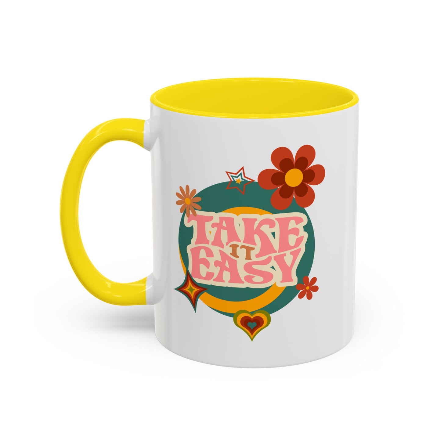 11oz/15oz Retro Vibes Take It Easy Coffee Mug
