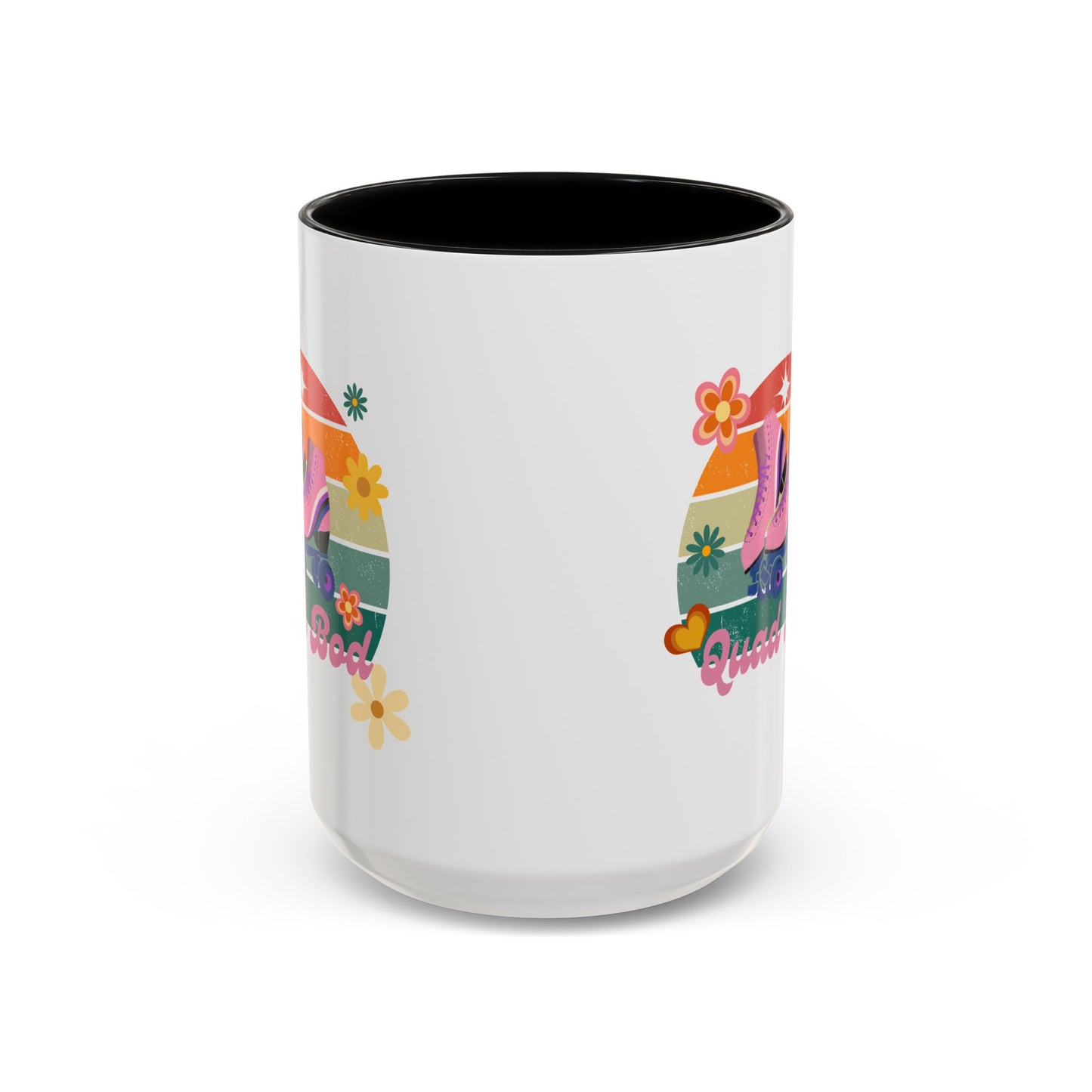 11oz/15oz Retro Vibes Roller Skate Quad Bod Coffee Mug