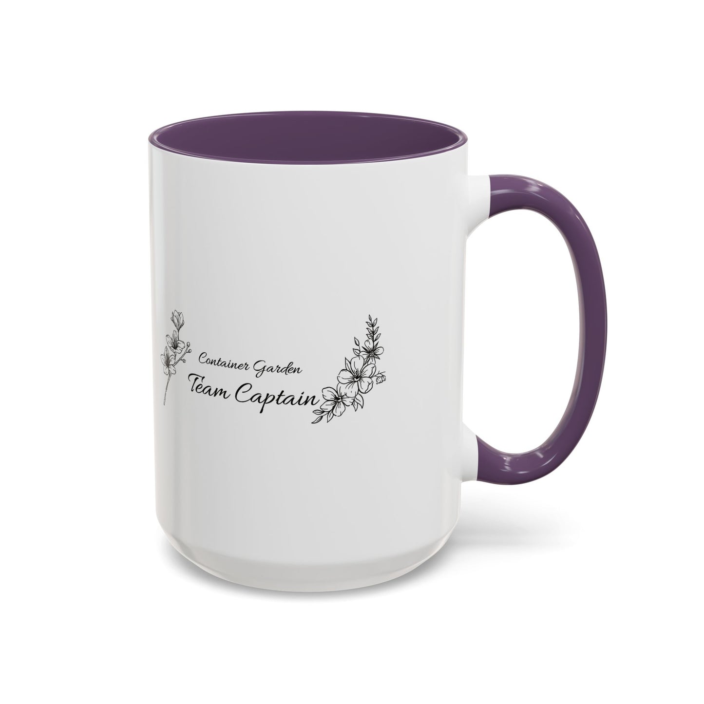 11oz/15oz Garden Themed Container Garden Team Captain Coffee Mug