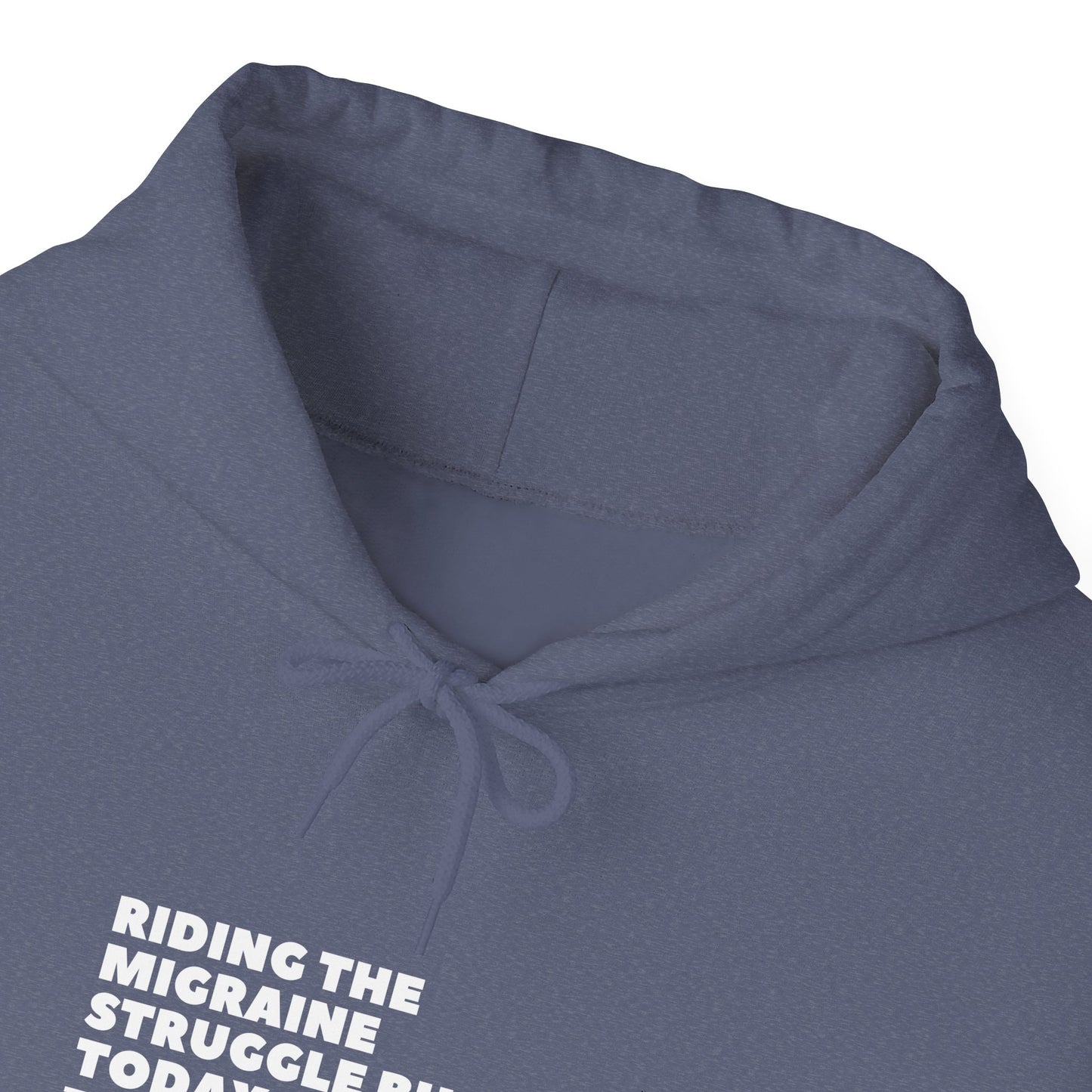 Unisex Migraine Day Invisible Illness Warrior Hooded Sweatshirt