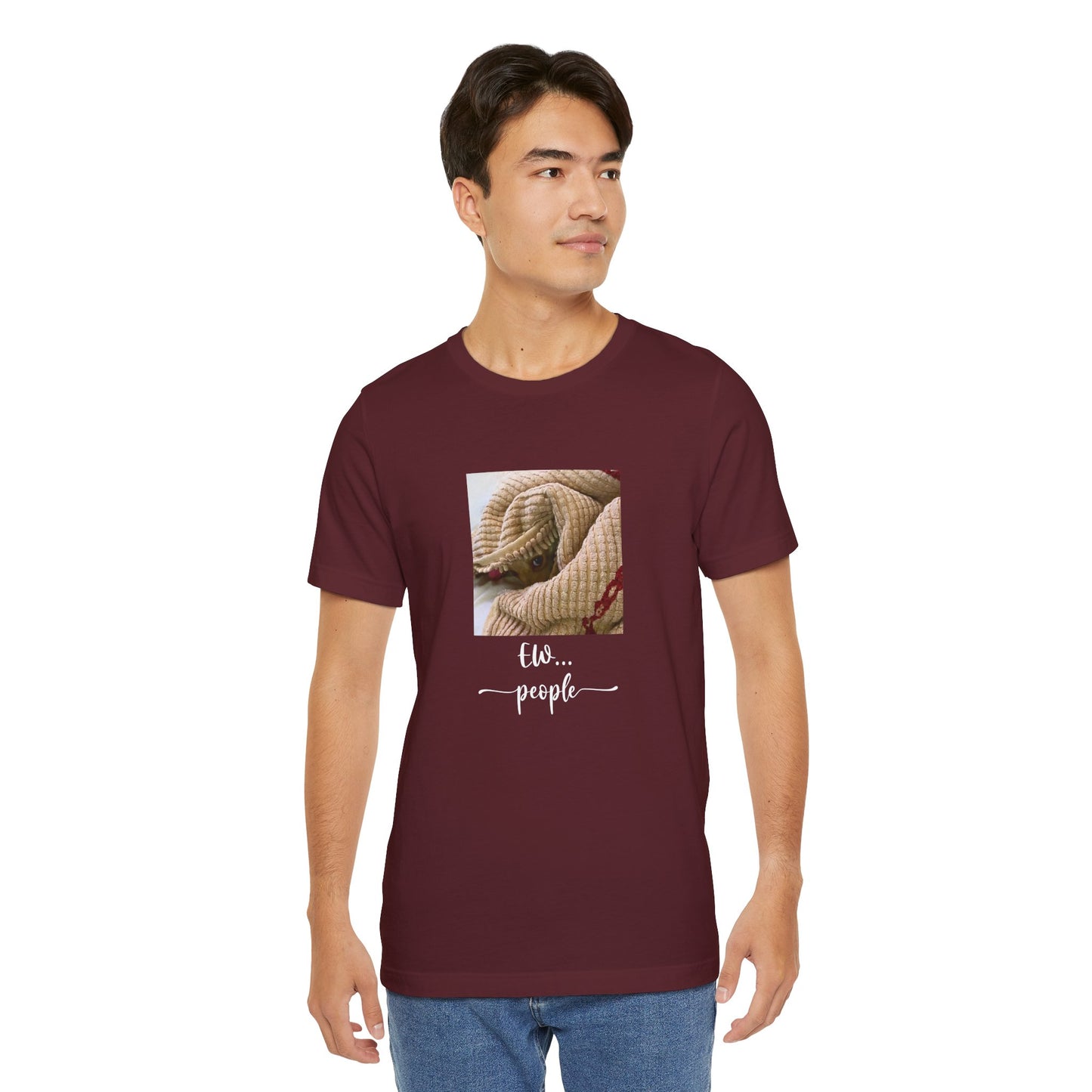 Unisex EW People Introvert Hiding Chihuahua T-Shirt