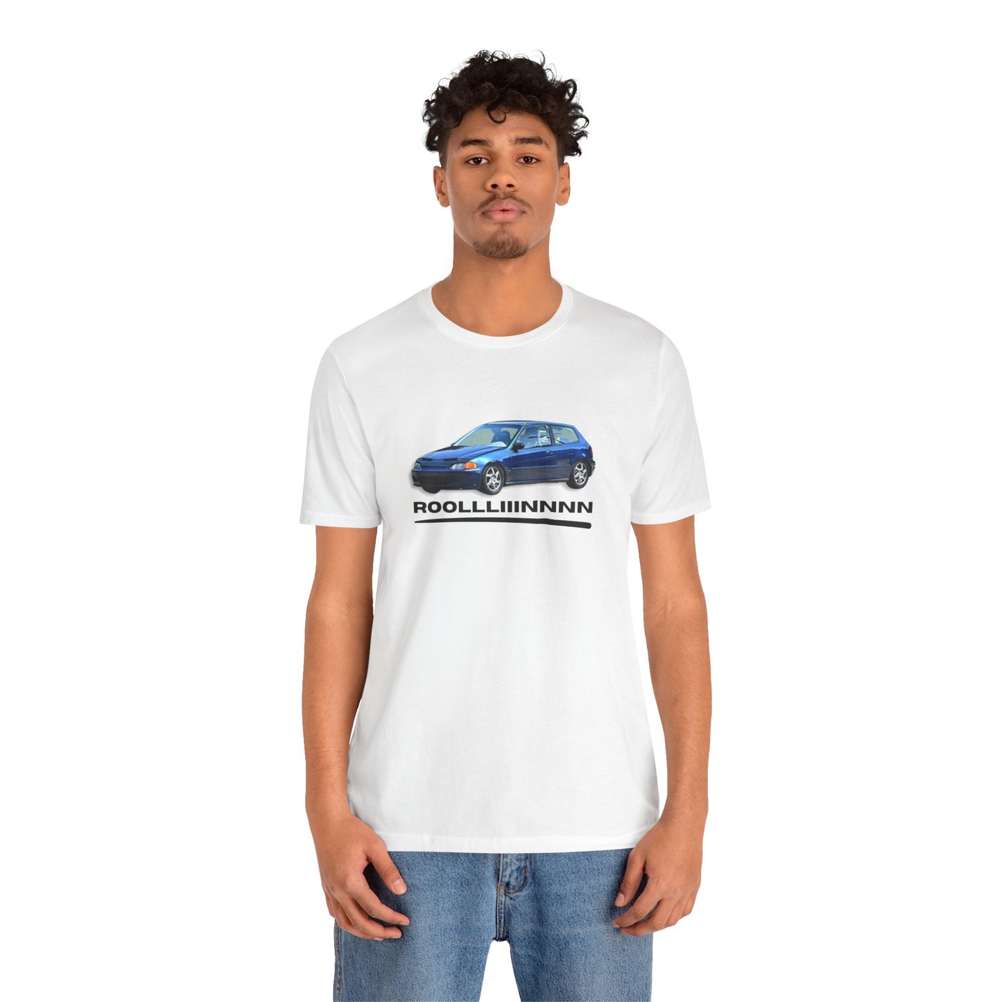 Unisex Jersey Short Sleeve Rolllllin Civic Hatchback Appreciation T-Shirt