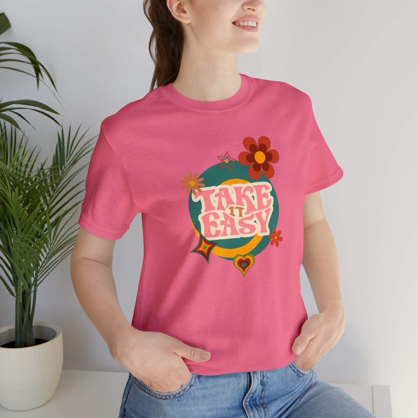 Unisex Take It Easy Retro Vibes T-Shirt