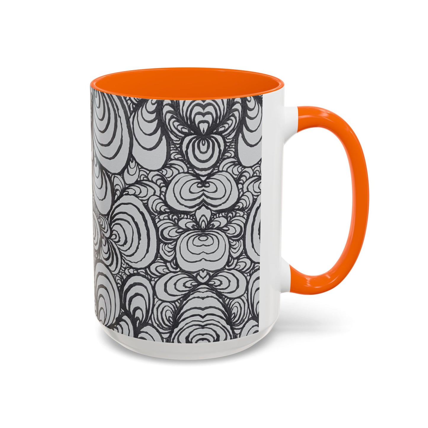 11oz/15oz Original Line Art Mug - Puzzle Panels 1