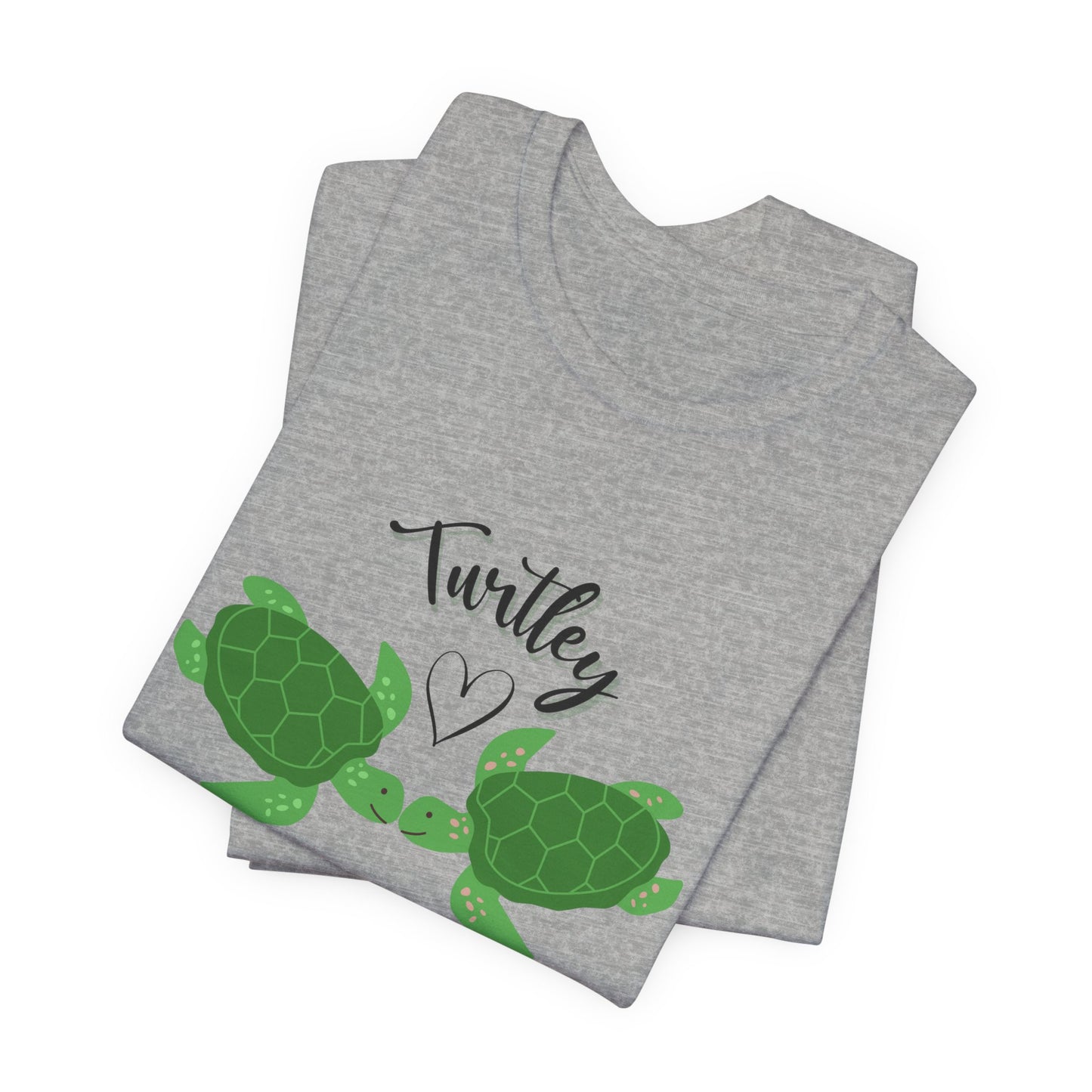 Unisex Cute Turtle Lover Turtley Into You T-Shirt