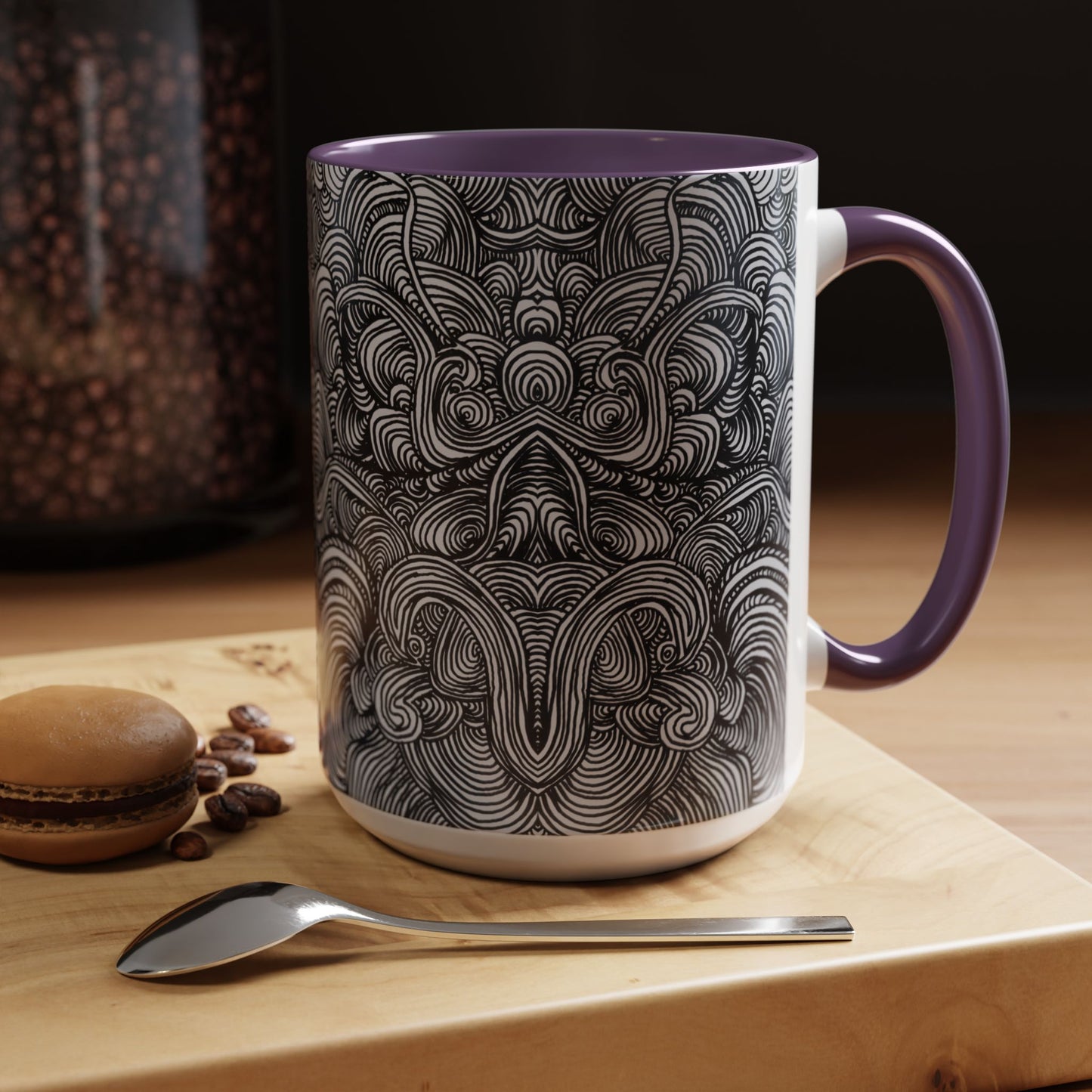 11oz/15oz Original Line Art Coffee Mug - Liquid