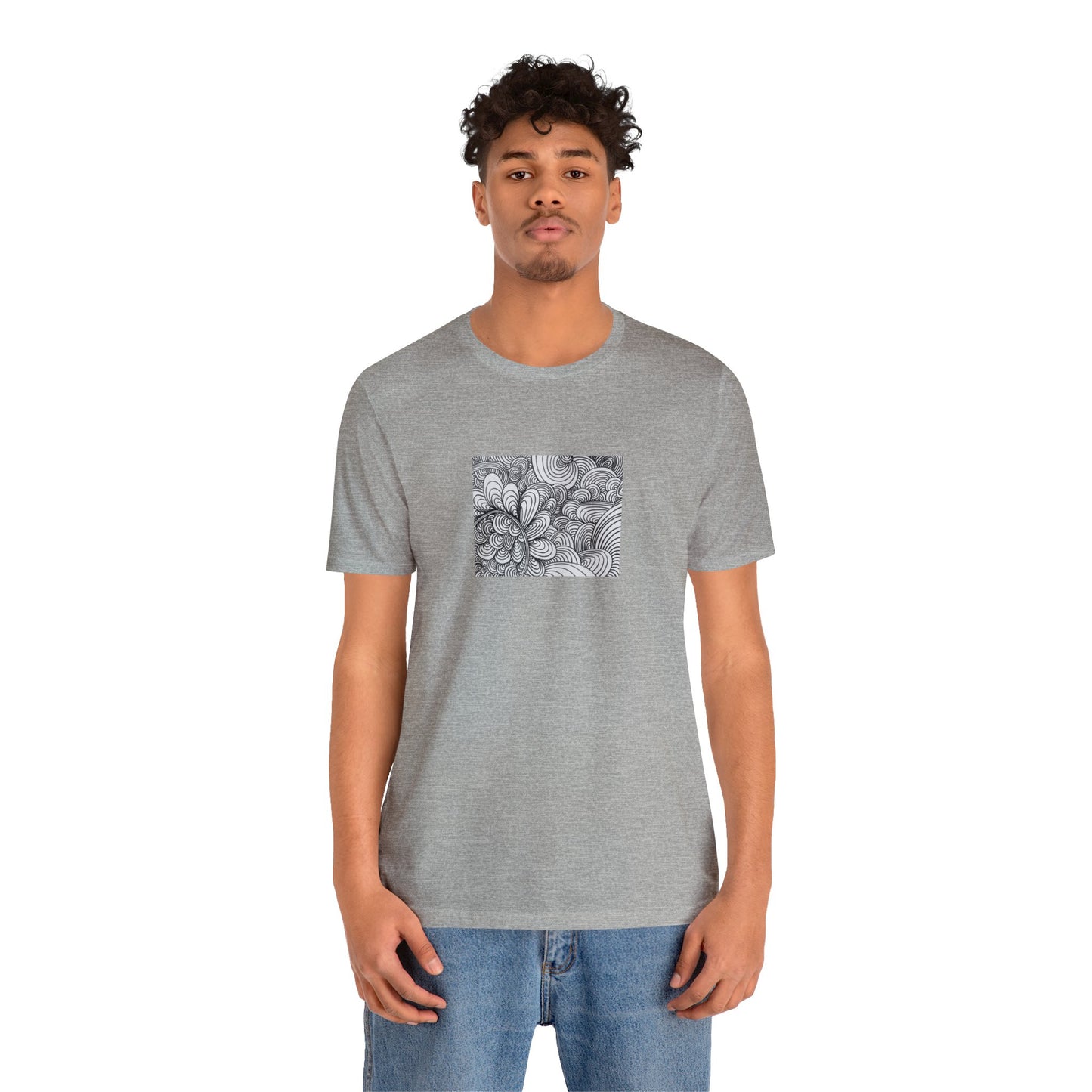 Unisex Original Art T-Shirt - Apricots Noir