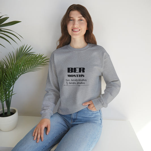 Unisex Heavy Blend™ Crewneck BER Months Sweatshirt