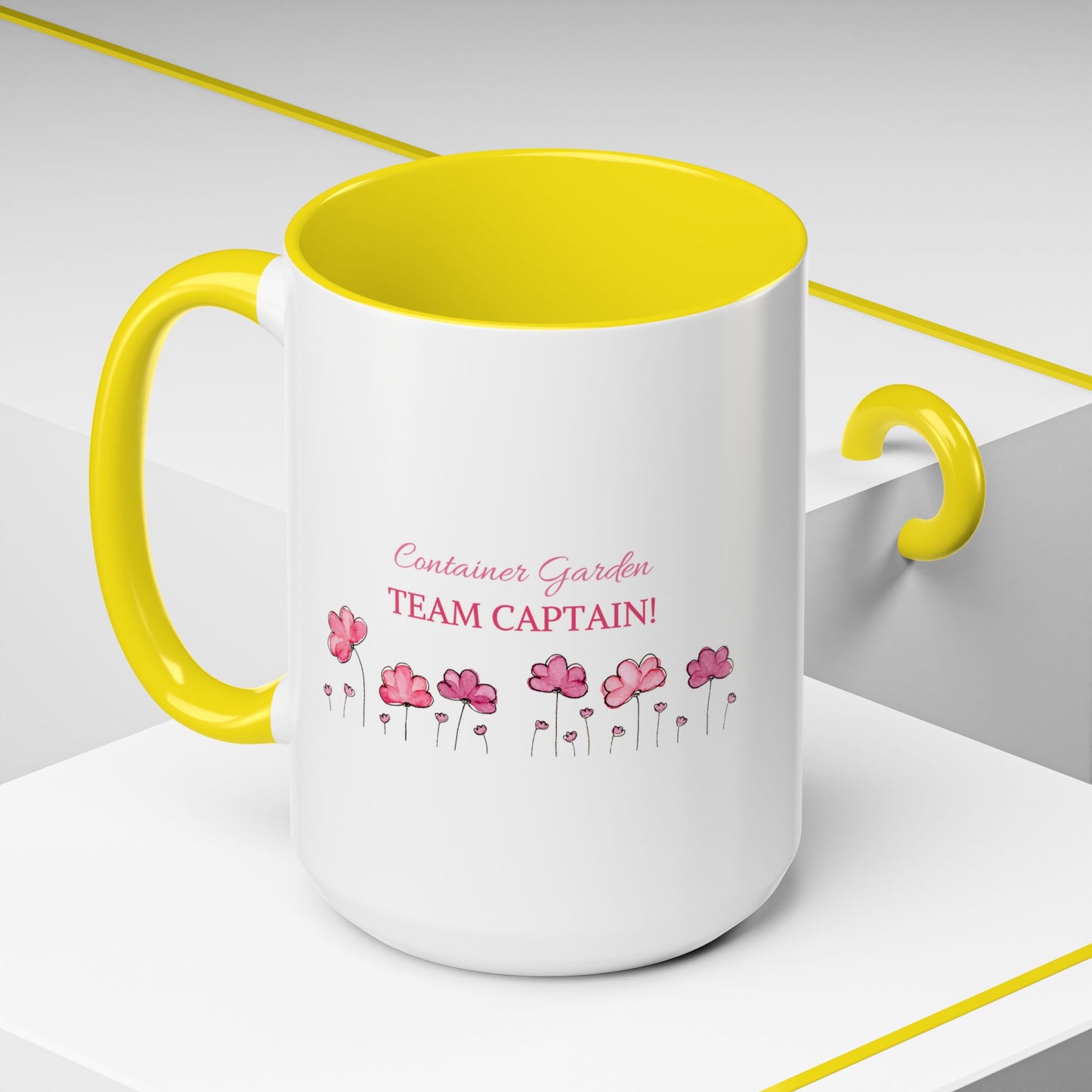 11oz/15oz Garden Themed Container Garden Team Captain Coffee Mug