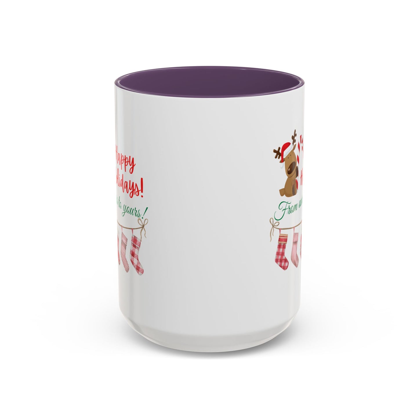 11oz/15oz  Happy Holidays From Ours to Yours Coffee Mug