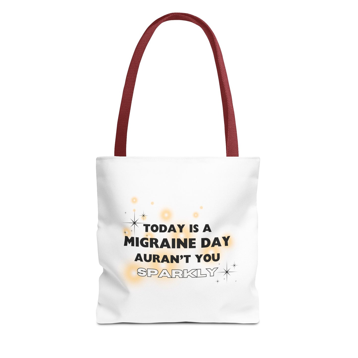 Unisex Migraine Day Invisible Illness Warrior Tote Bag