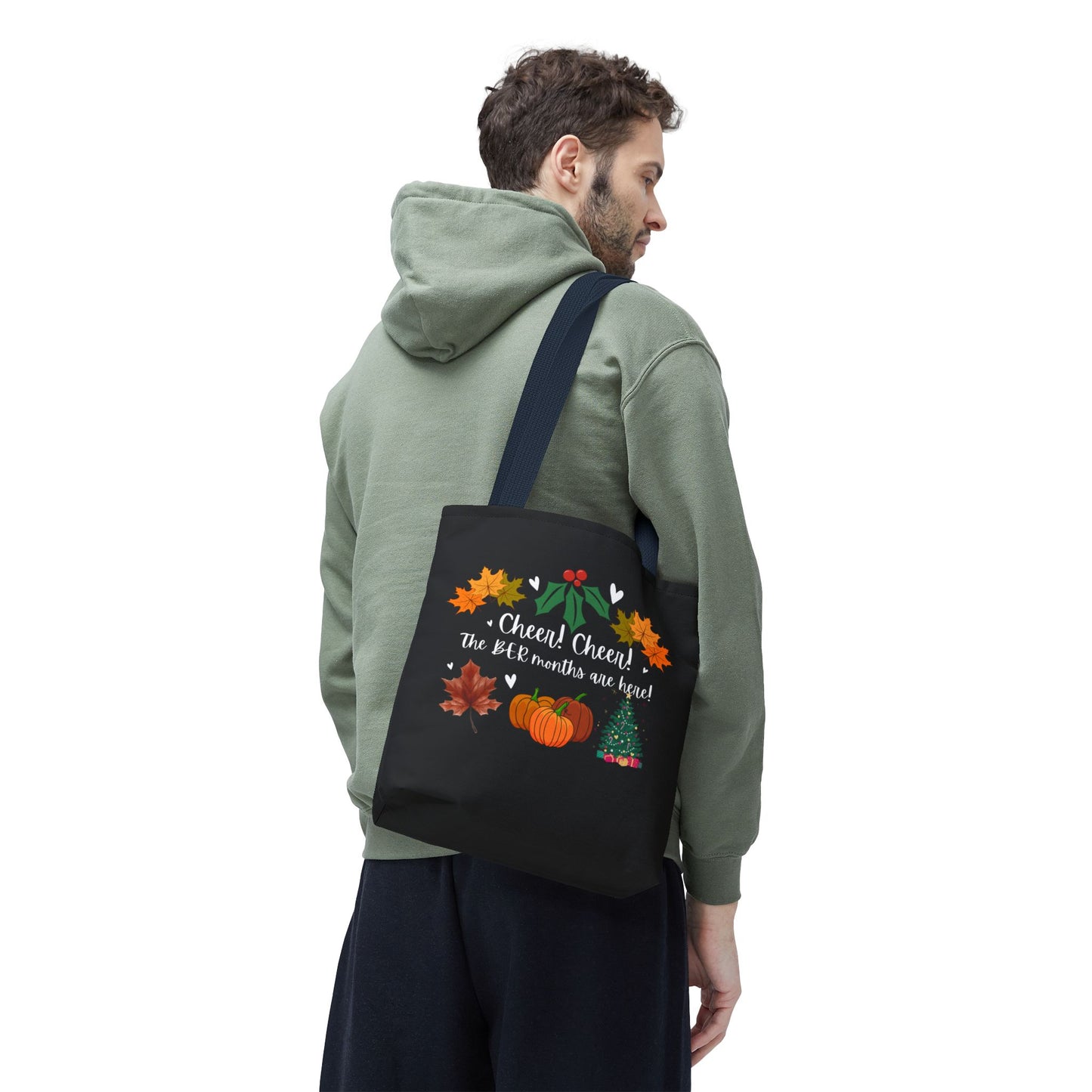 Unisex BER Months Tote Bag Autumn Tote Fall Tote Bag September Tote October Tote Bag November Bag December Tote Bag Favorite Months Tote Bag