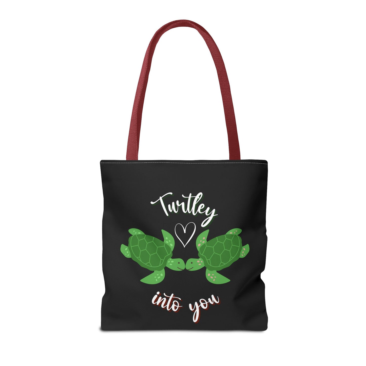 Unisex Cute Turtle Lover Turtley Into You Tote Bag