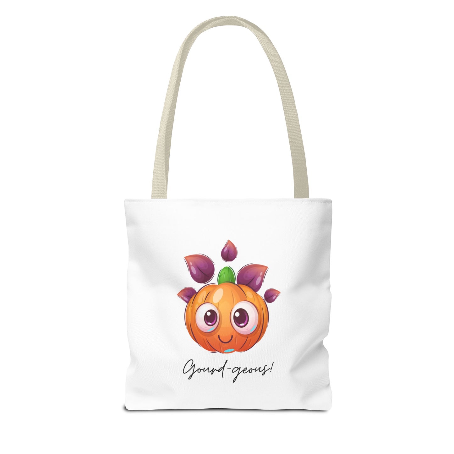 Cute Halloween Pumpkin Tote Spooky Season Tote Trick or Treating Candy Bag Fall Themed Reusable Lunch Tote