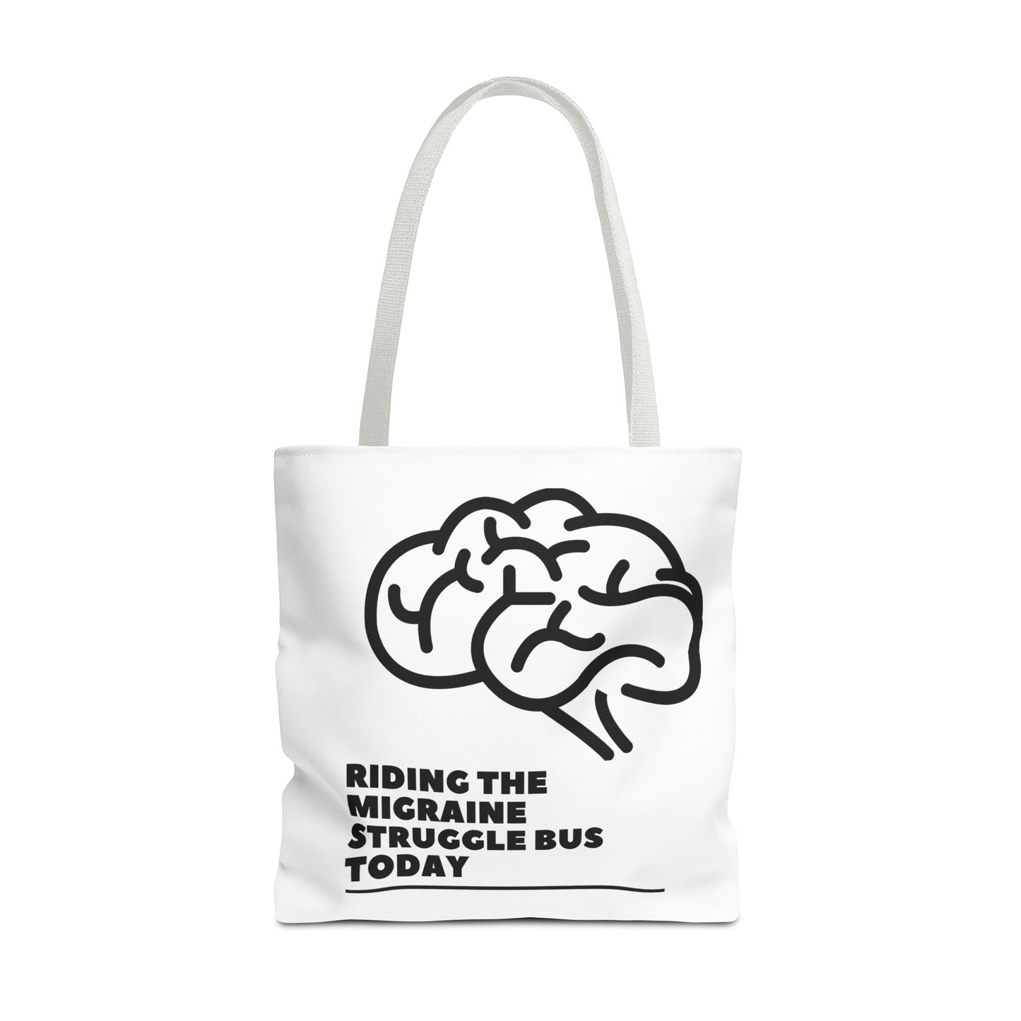 Unisex Migraine Day Invisible Illness Warrior Tote Bag