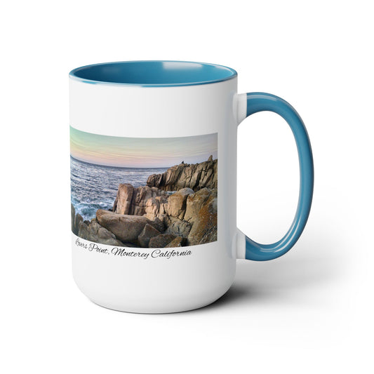 15oz Ocean View Vista Monterey California Lovers Point San Francisco Bay Area Coffee Mug