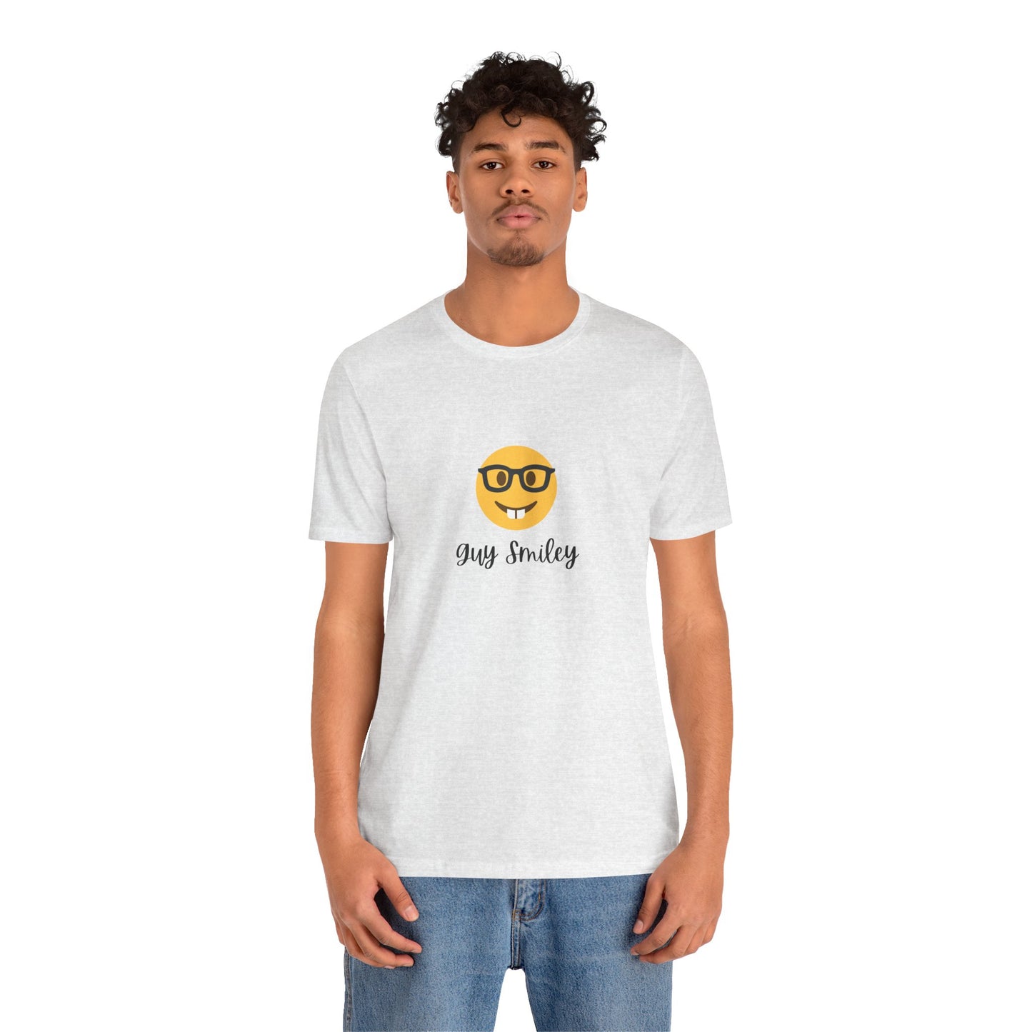 Unisex Jersey Short Sleeve Guy Smiley T-Shirt