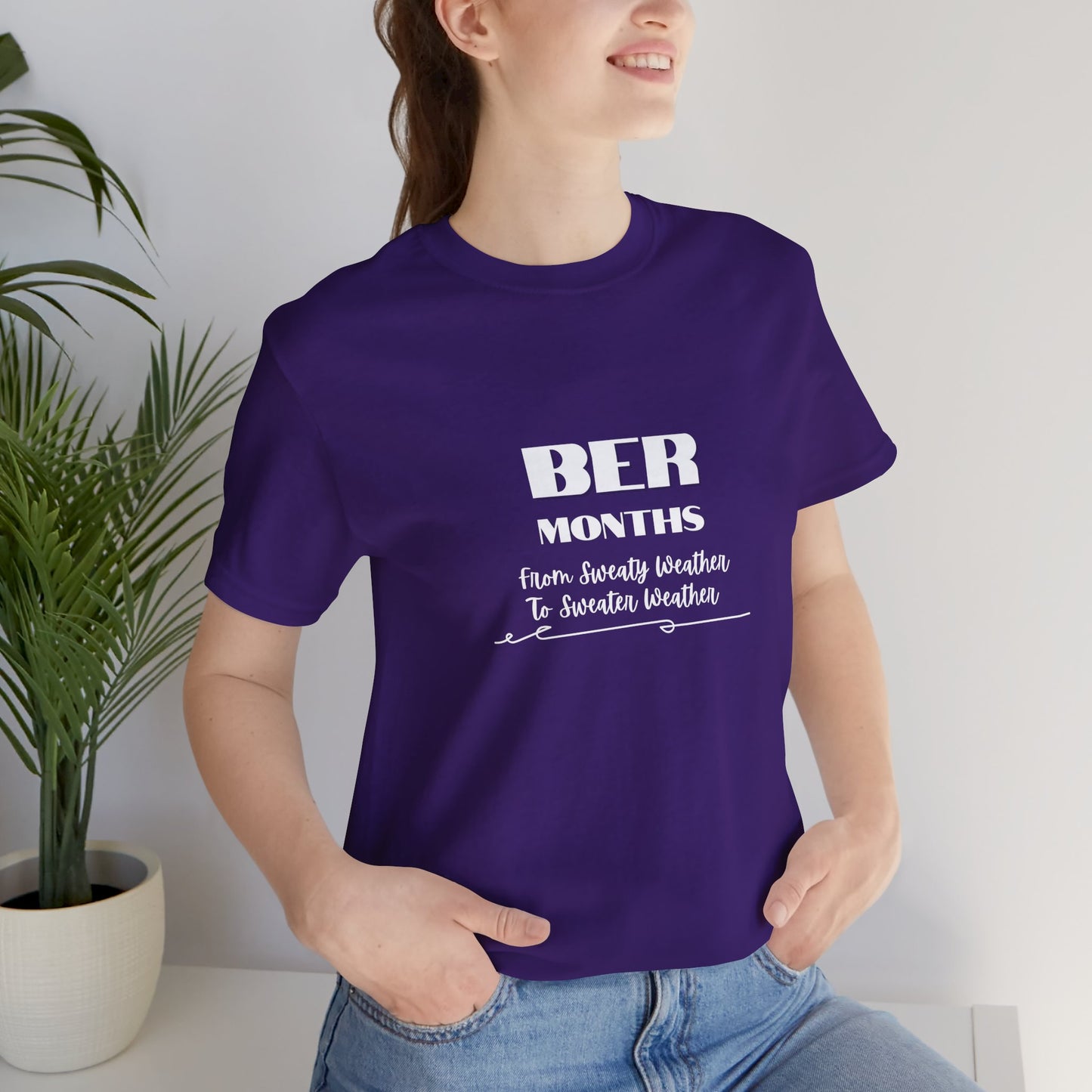 Unisex Jersey Short Sleeve BER Months T-Shirt