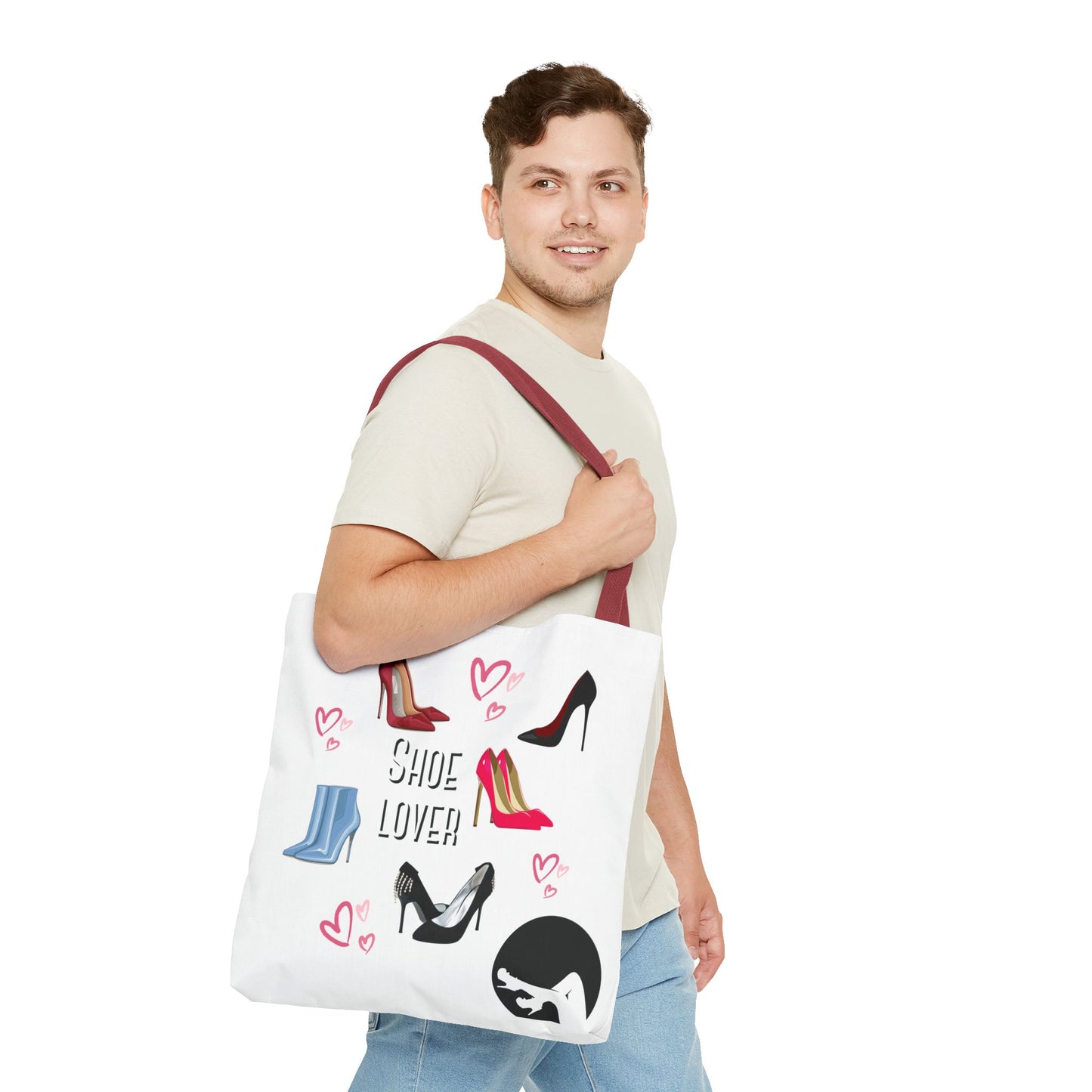 Unisex Shoe Lover High Heel Tote Bag