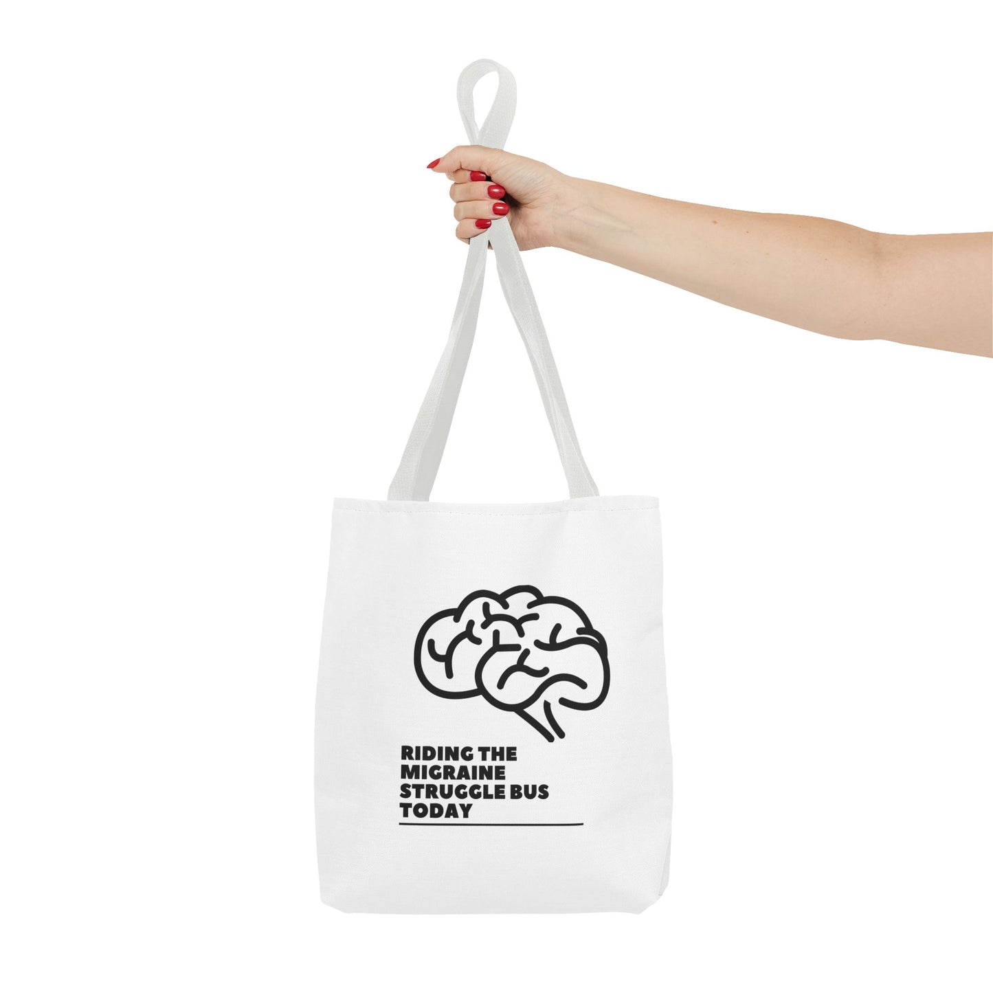 Unisex Migraine Day Invisible Illness Warrior Tote Bag