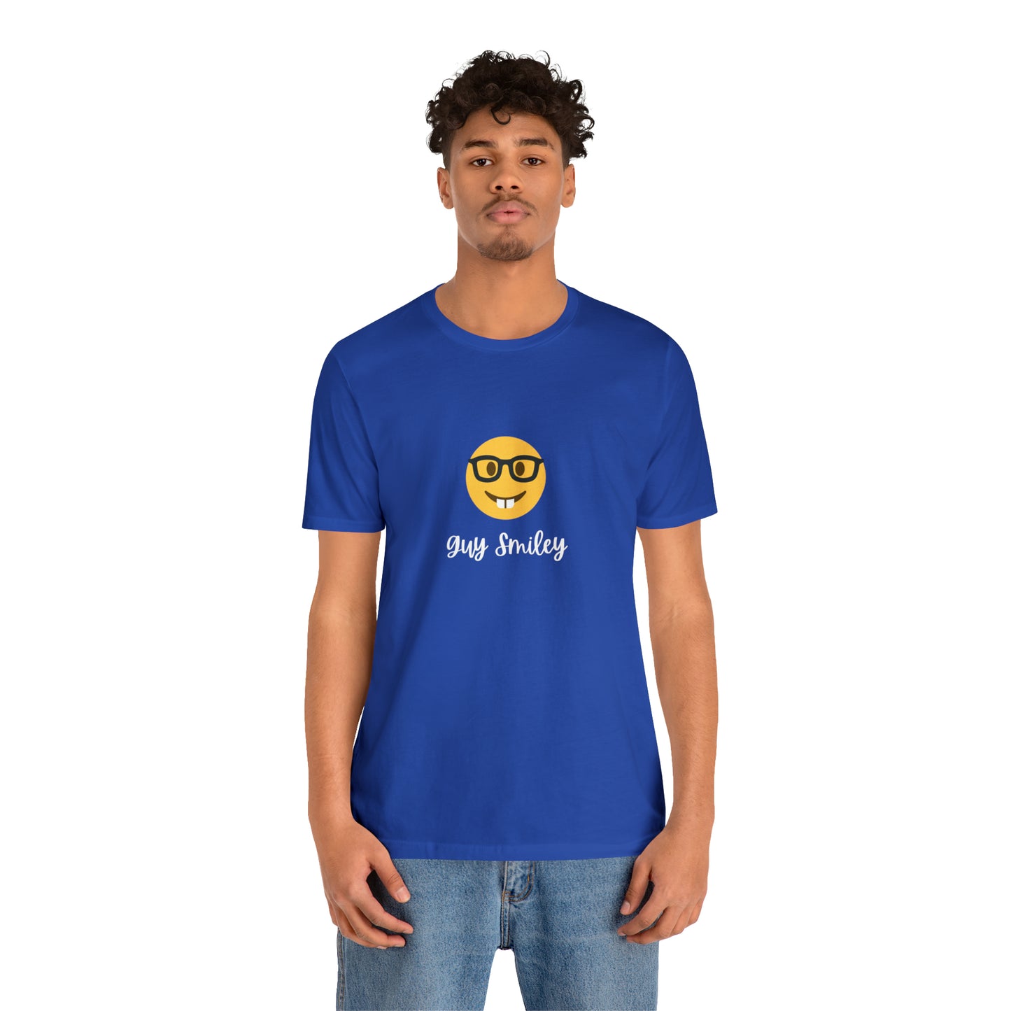 Unisex Jersey Short Sleeve Guy Smiley T-Shirt