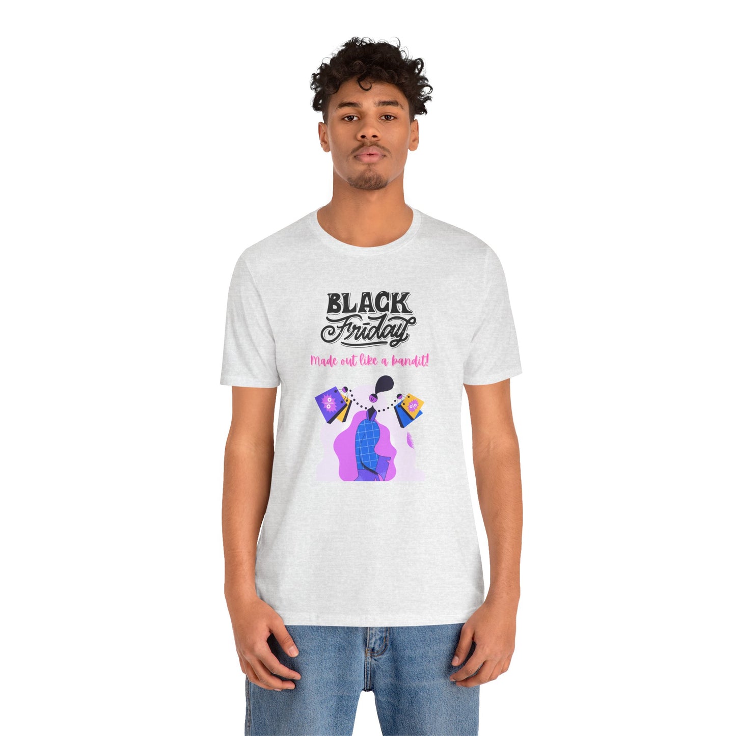 Unisex Jersey Short Sleeve Black Friday Sales T-Shirt
