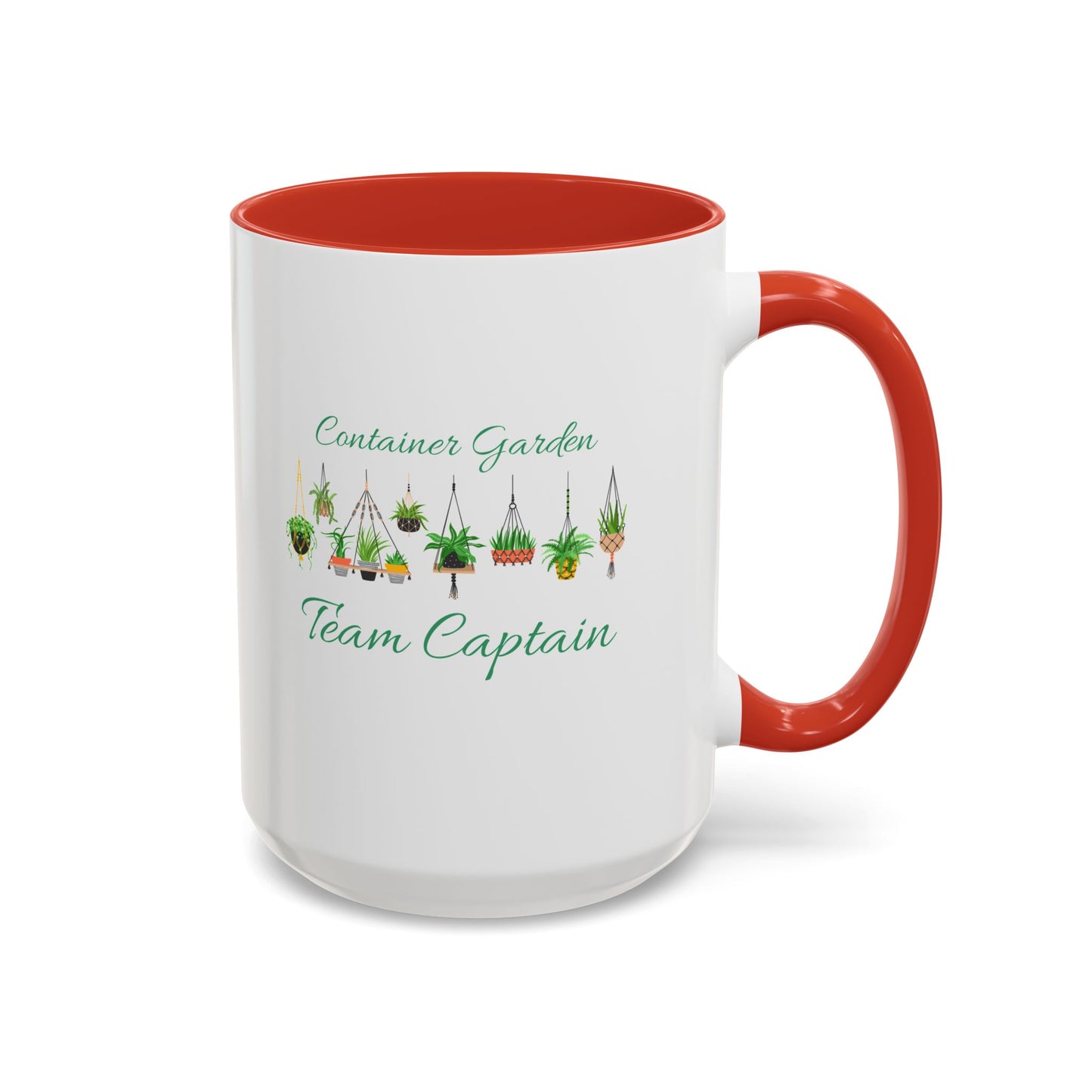 11oz/15oz Garden Themed Container Garden Team Captain Plant Parent Coffee Mug