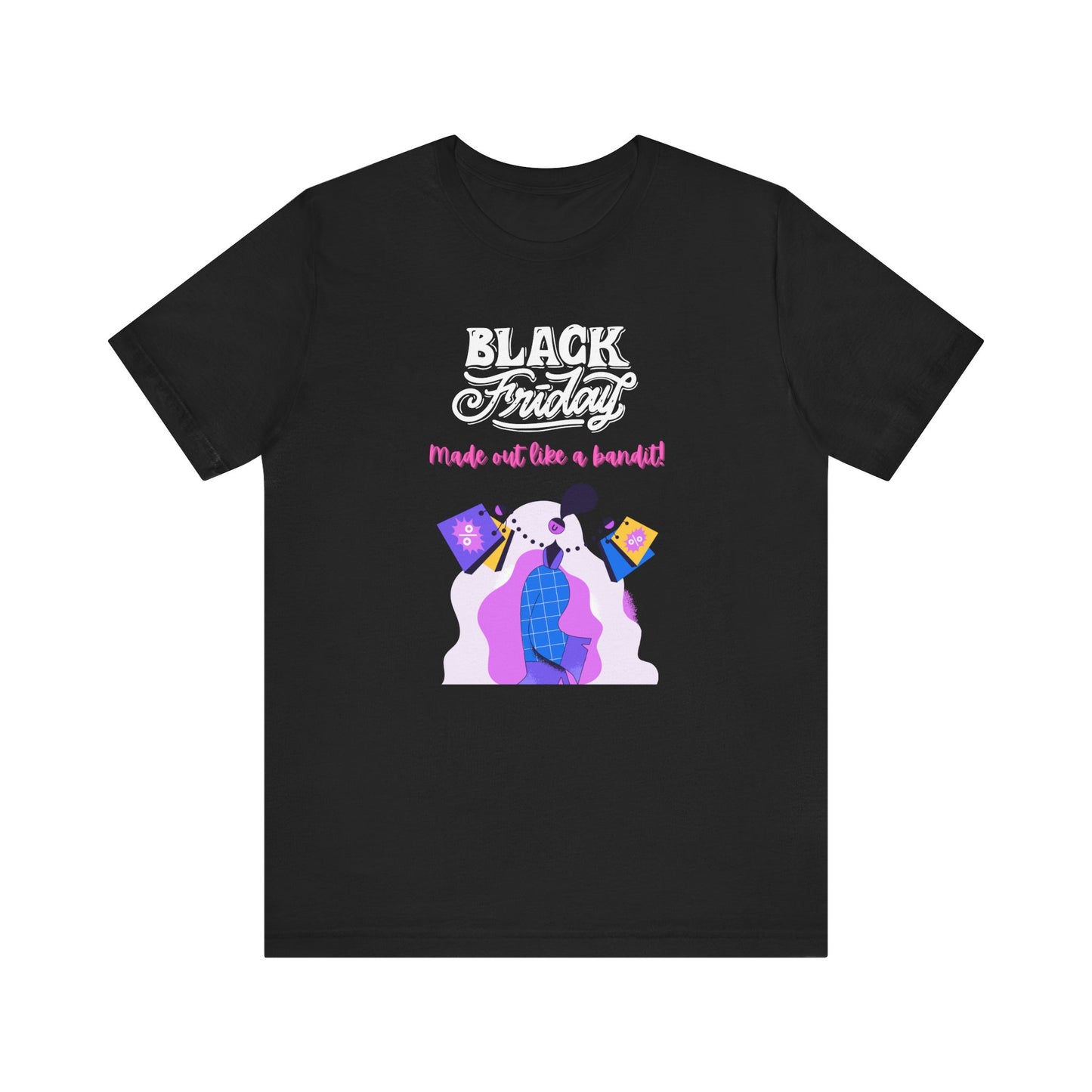 Unisex Jersey Short Sleeve Black Friday Sales T-Shirt