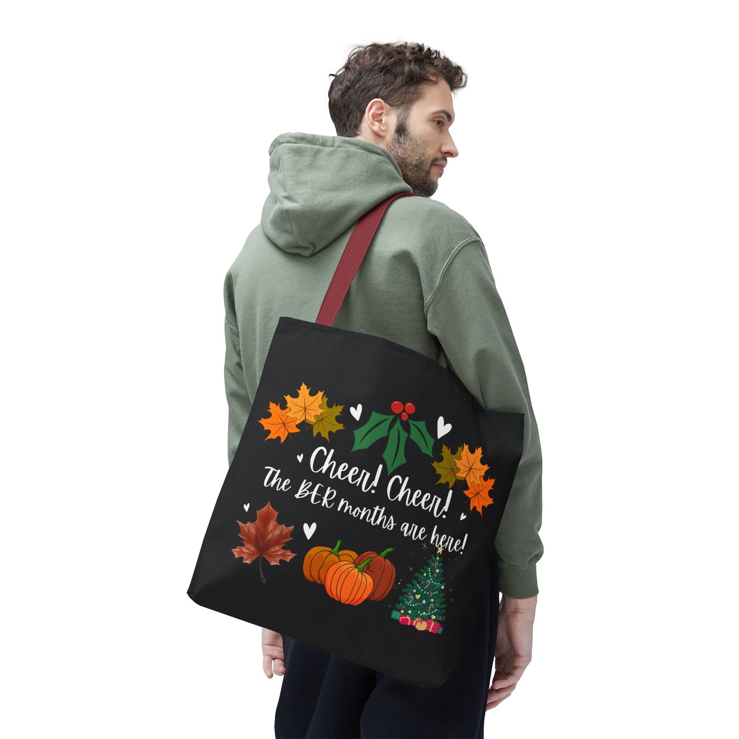Unisex BER Months Tote Bag Autumn Tote Fall Tote Bag September Tote October Tote Bag November Bag December Tote Bag Favorite Months Tote Bag