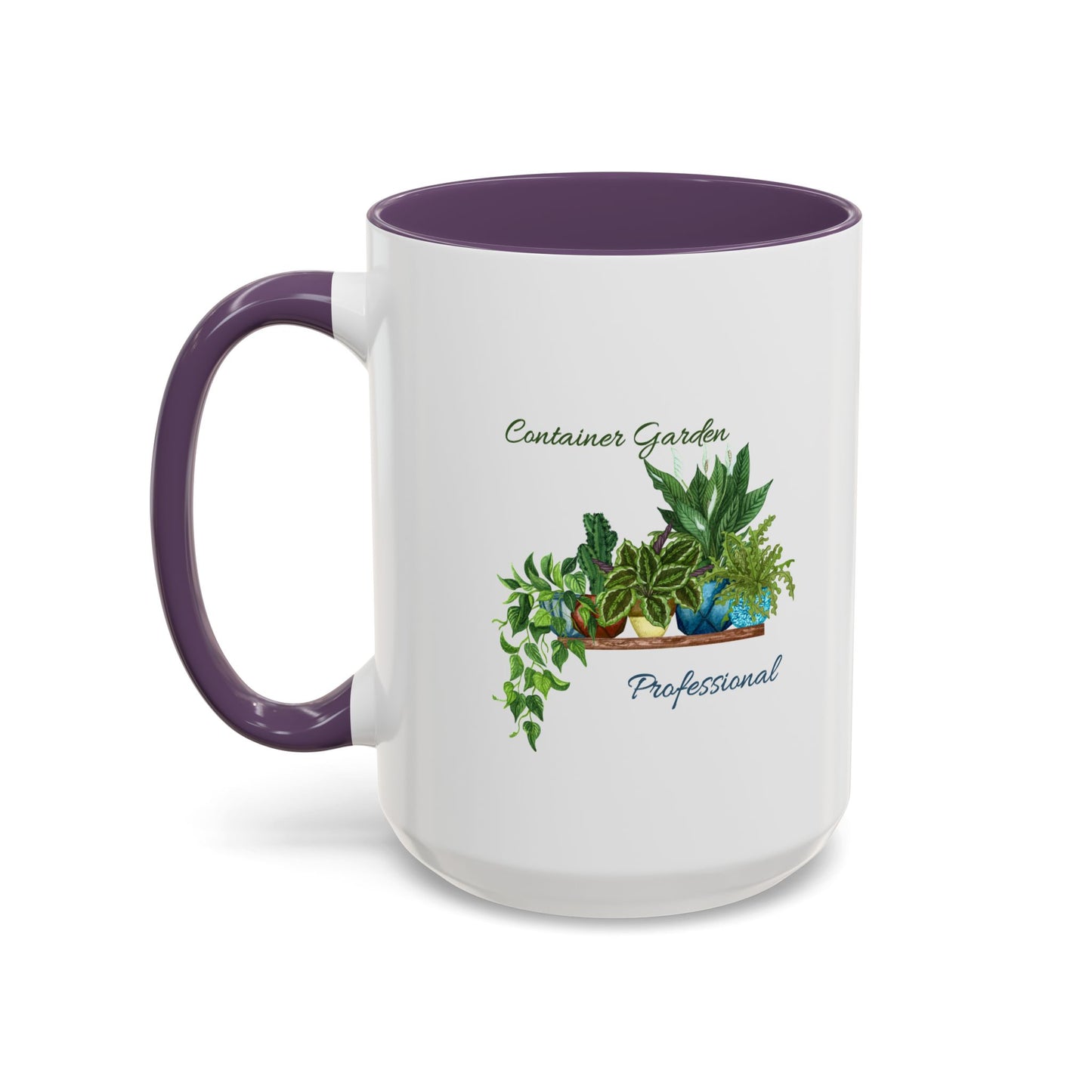 11oz/15oz Garden Themed Coffee Mug Container Garden Professional