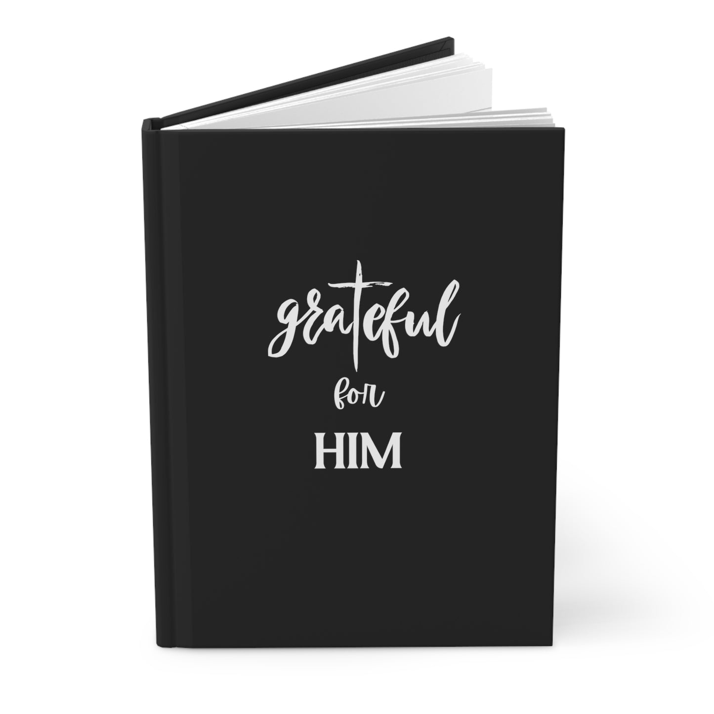 Hardcover Journal Matte graTeful for HIM Everyday Carry