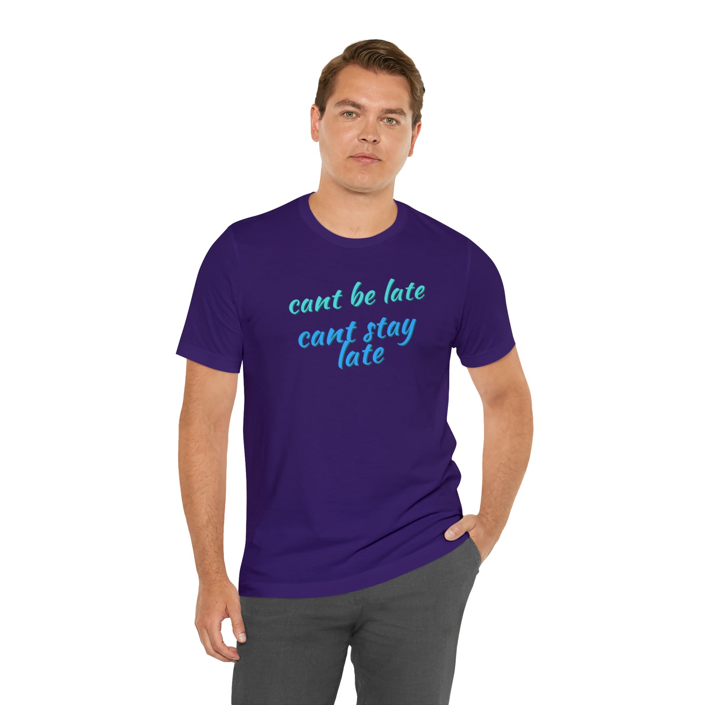 Unisex Funny Cant Be Late Cant Stay Late Work Shirt, Gift for Bosses