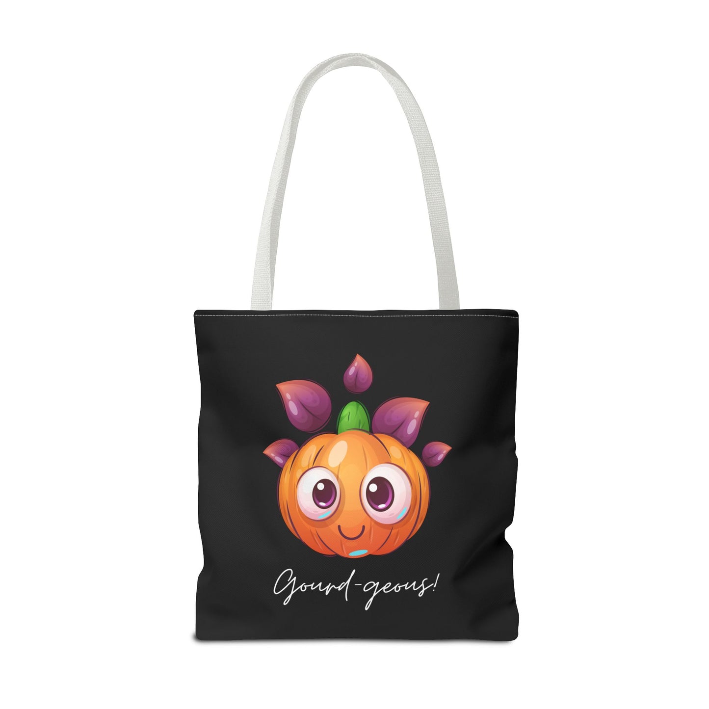 Cute Halloween Pumpkin Tote Spooky Season Tote Trick or Treating Candy Fall Themed Reusable Lunch Tote