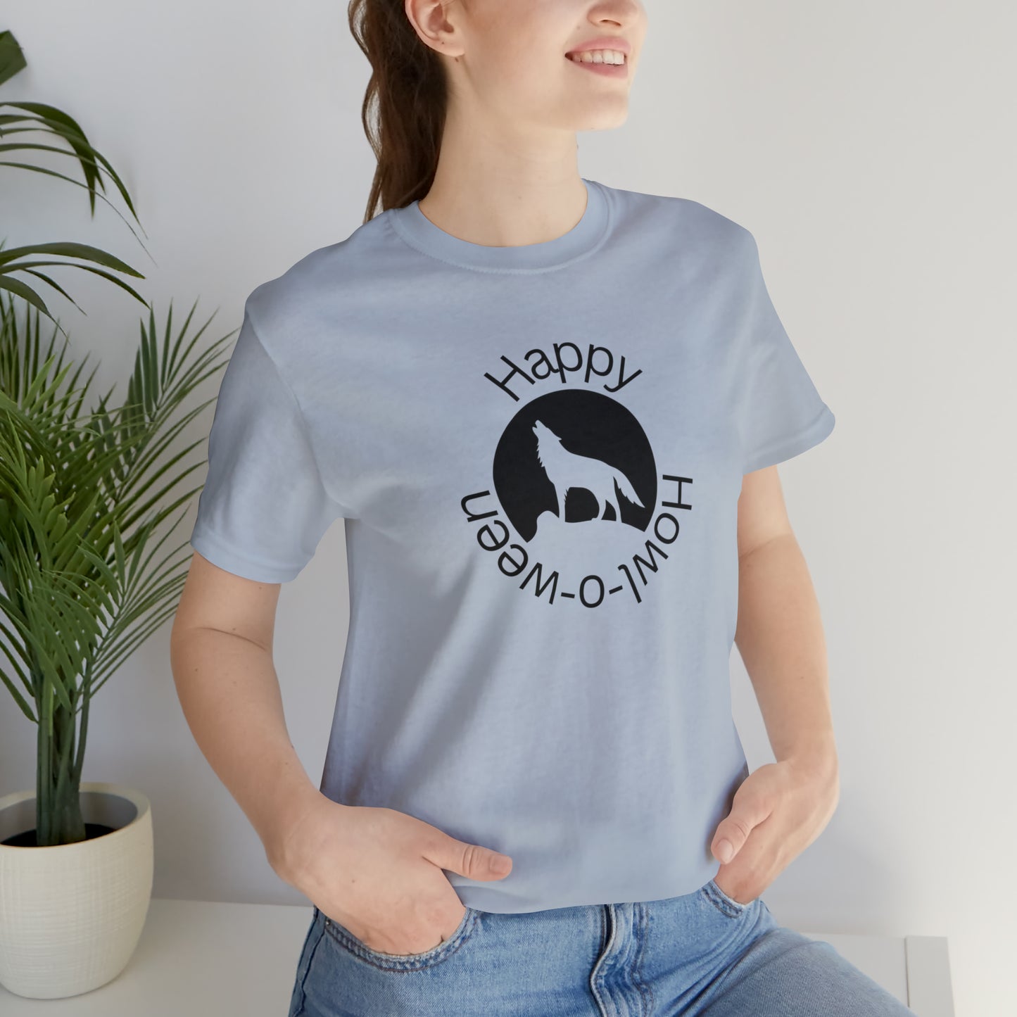 Unisex Howl-O-Ween Wolf T-Shirt