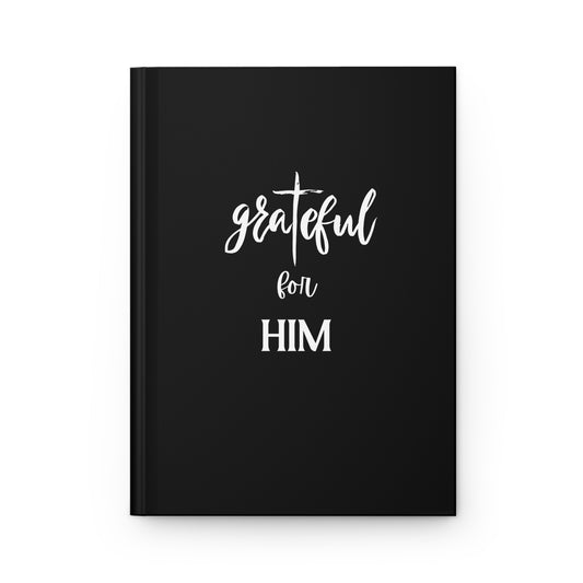Hardcover Journal Matte graTeful for HIM Everyday Carry