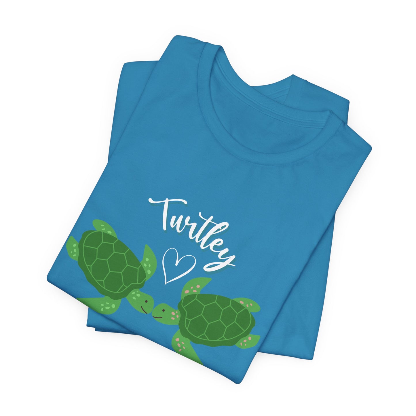 Unisex Cute Turtle Lover Turtley Into You T-Shirt