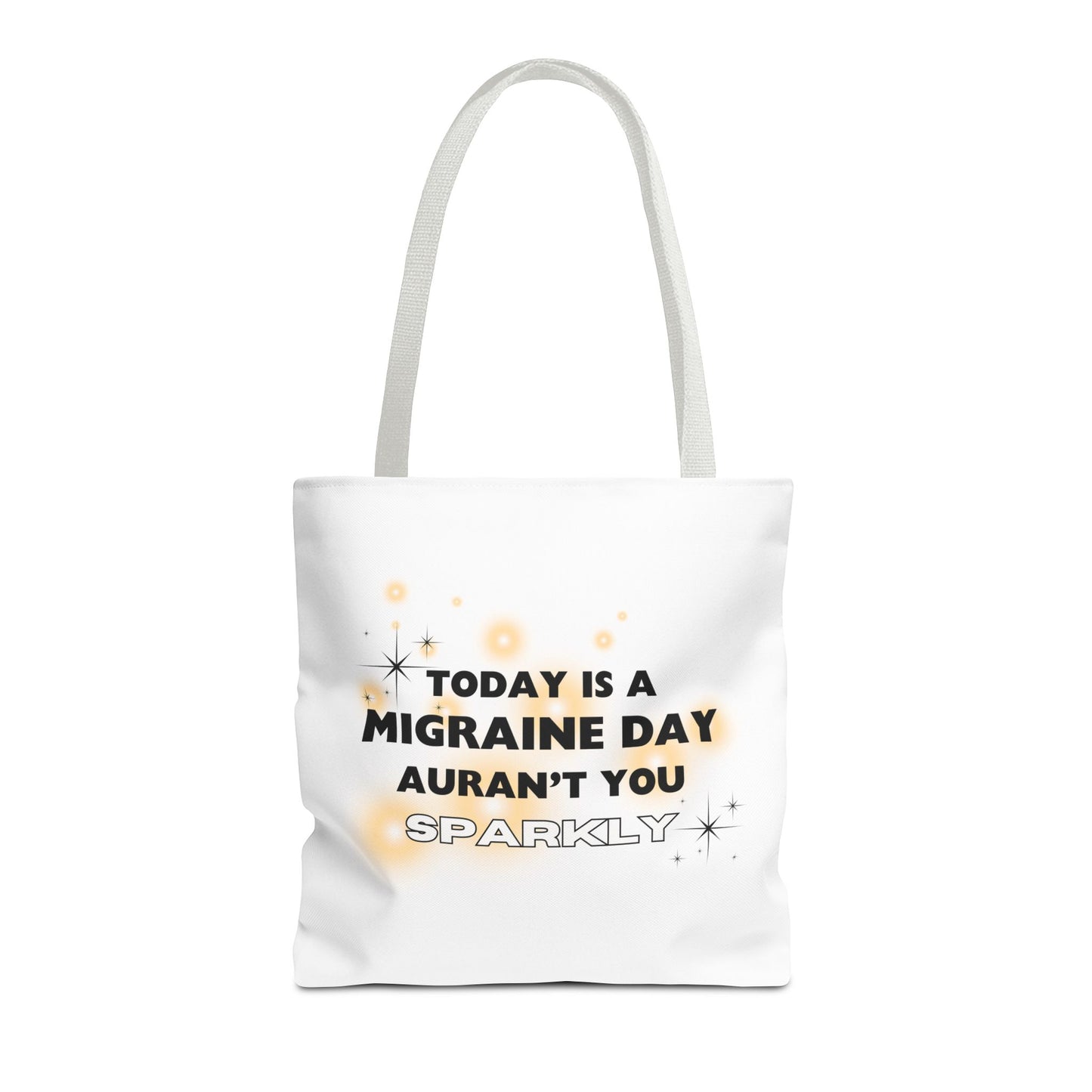 Unisex Migraine Day Invisible Illness Warrior Tote Bag