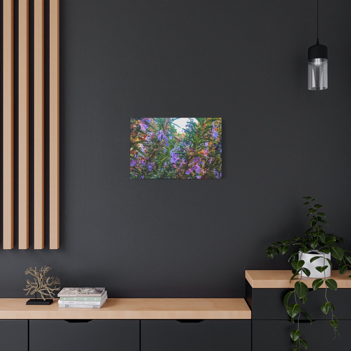 Canvas Gallery Wrap - Rosemarys Pollinator