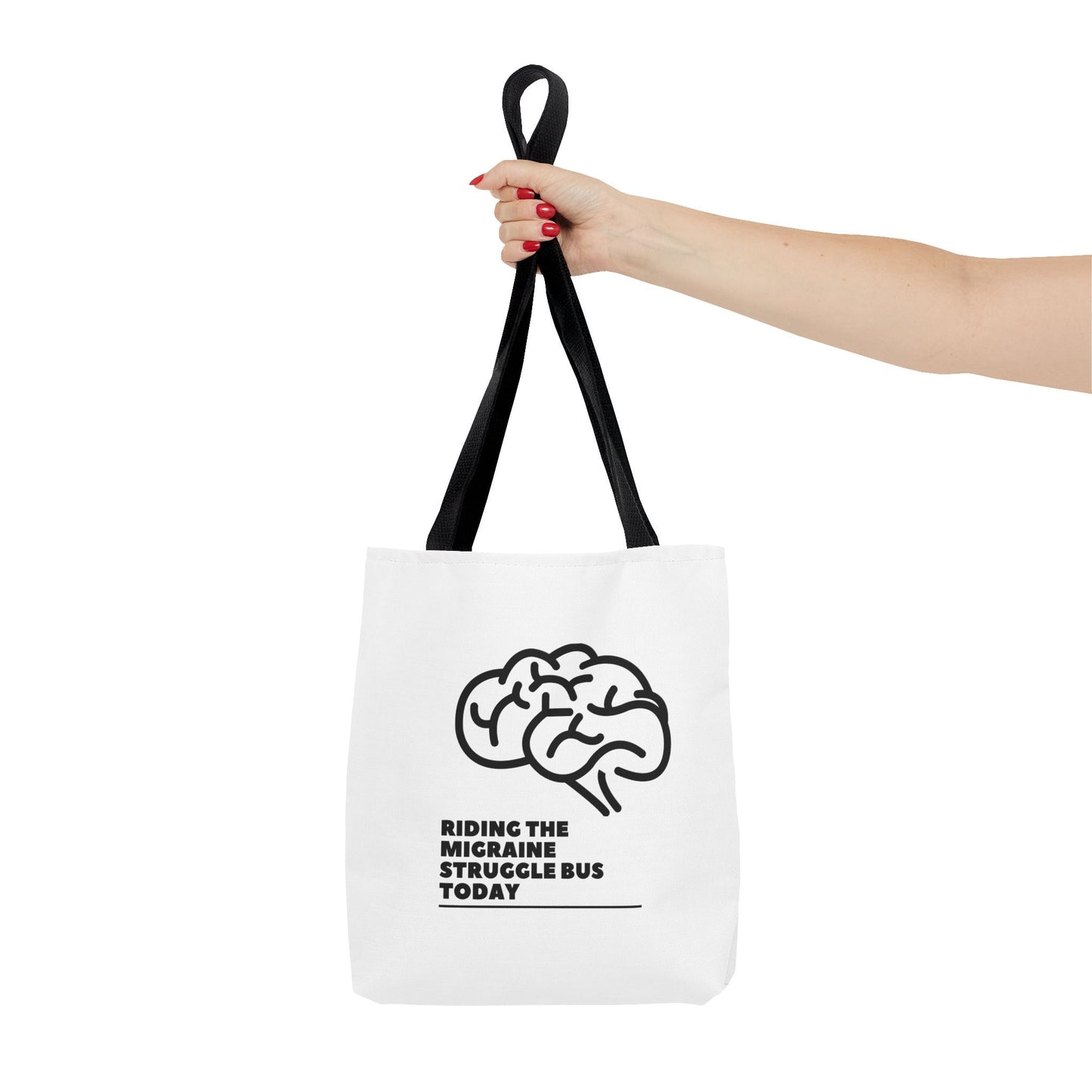 Unisex Migraine Day Invisible Illness Warrior Tote Bag