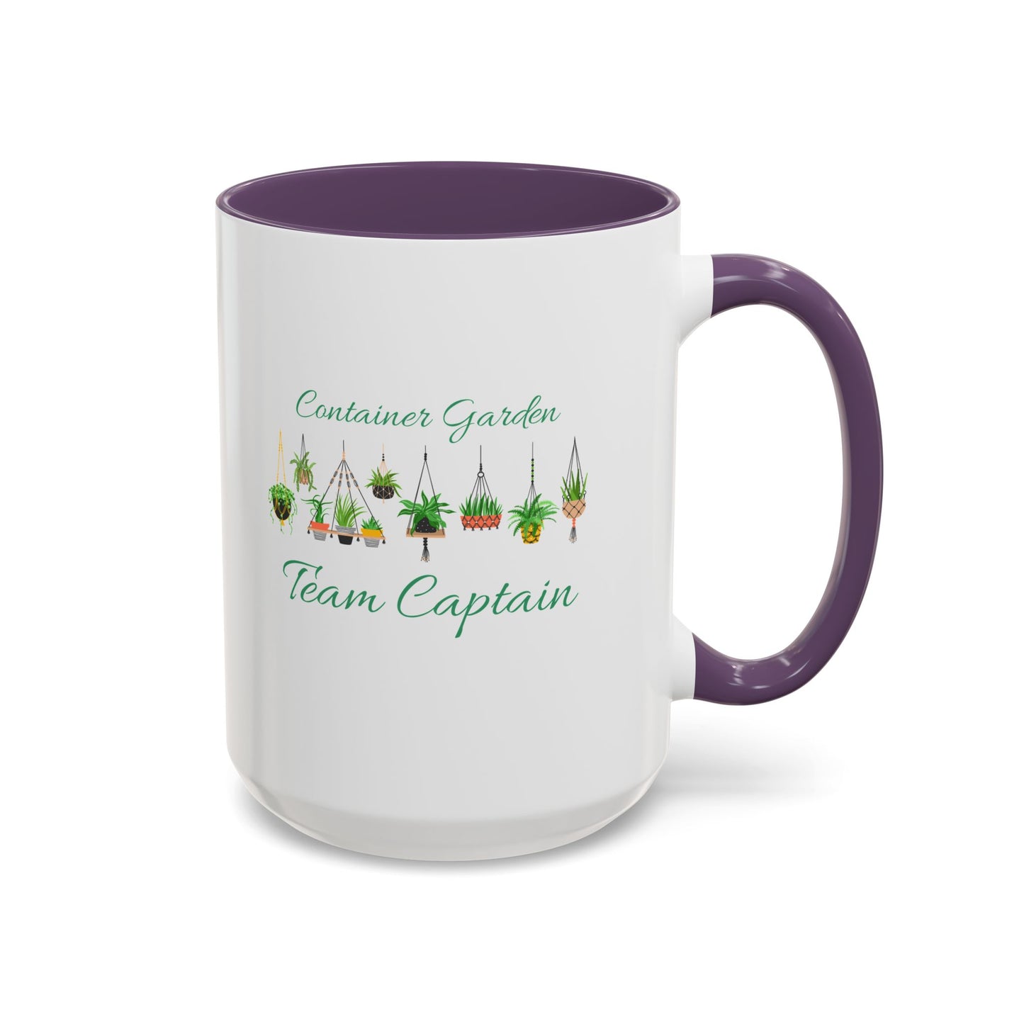 11oz/15oz Garden Themed Container Garden Team Captain Plant Parent Coffee Mug