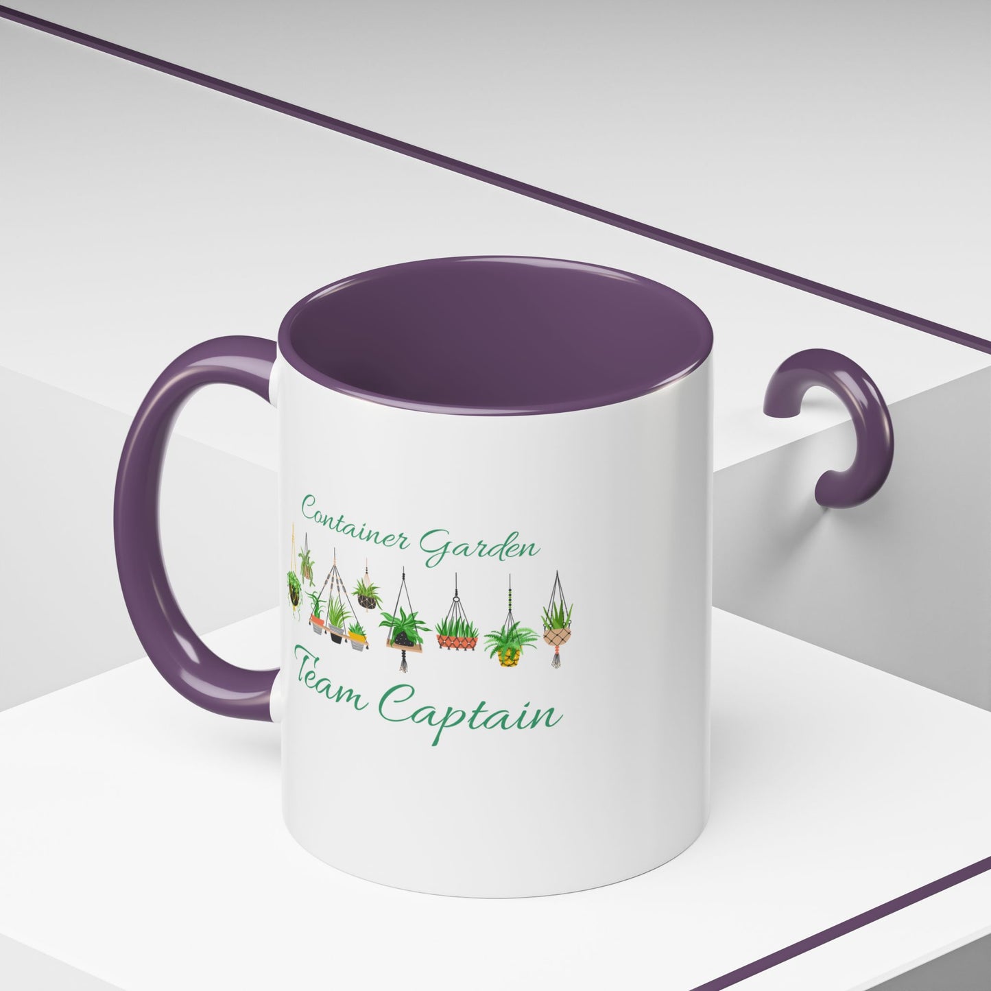 11oz/15oz Garden Themed Container Garden Team Captain Plant Parent Coffee Mug