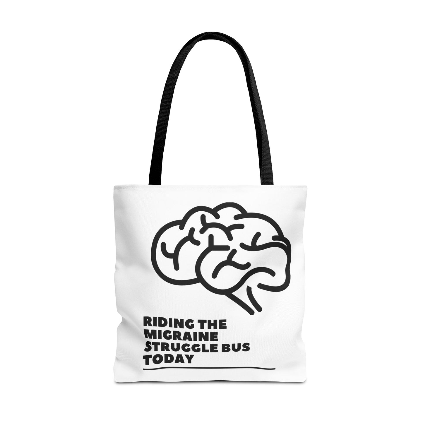 Unisex Migraine Day Invisible Illness Warrior Tote Bag