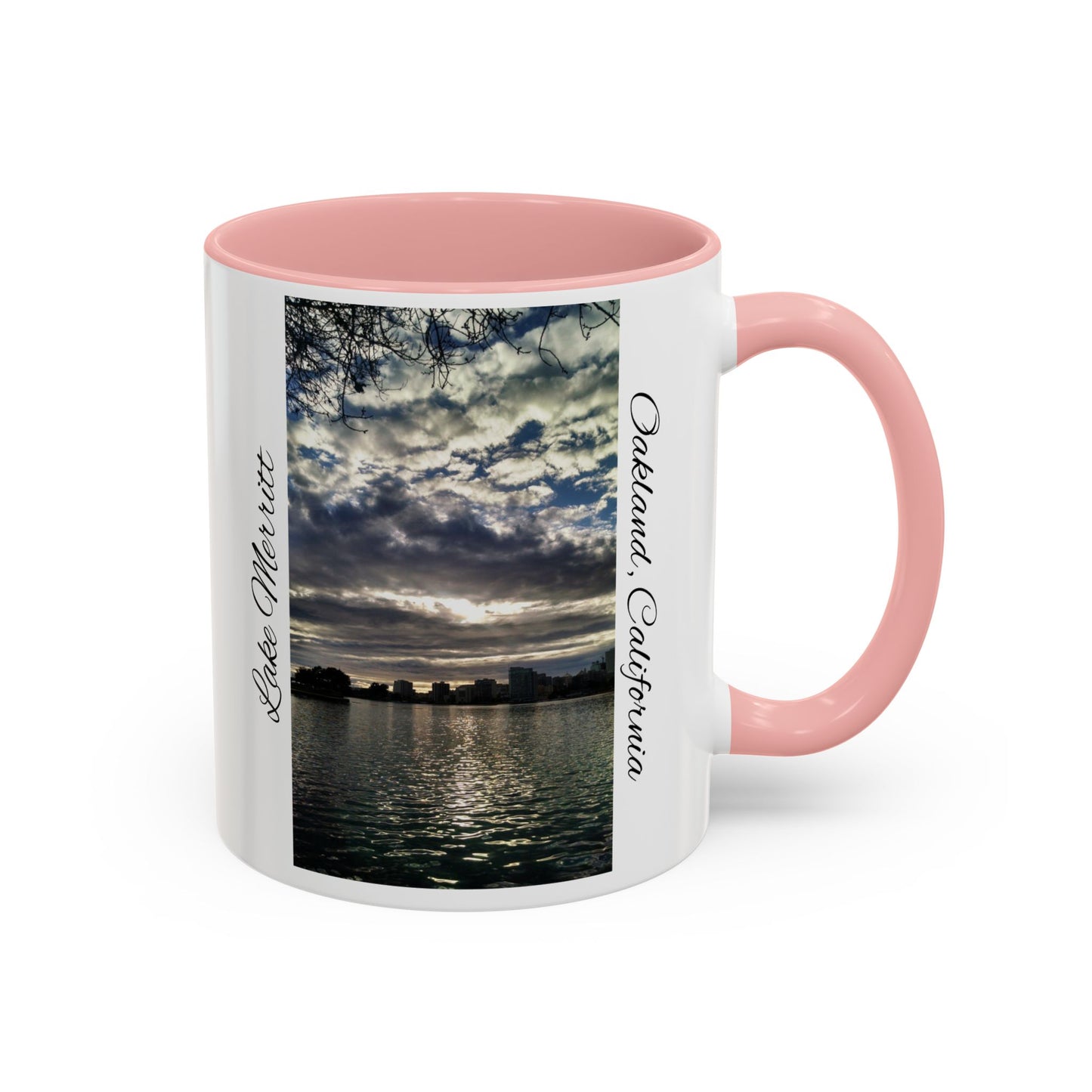 11oz Two Tone Lake Merritt, Oakland California San Francisco Bay Area Keepsake Coffee Mug