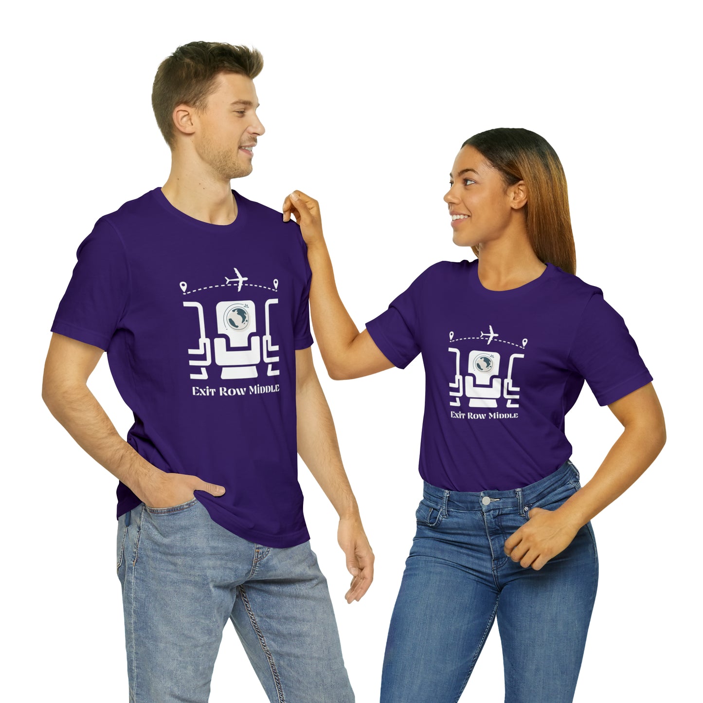 Unisex Jersey Short Sleeve Exit Row Middle T-Shirt