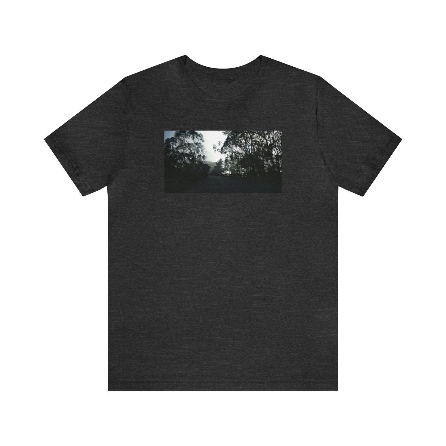 Unisex Travel T-Shirt, Scenic Ride I-280 On-ramp SF