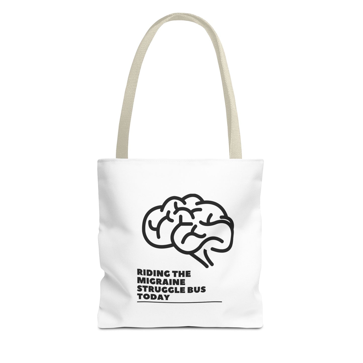 Unisex Migraine Day Invisible Illness Warrior Tote Bag