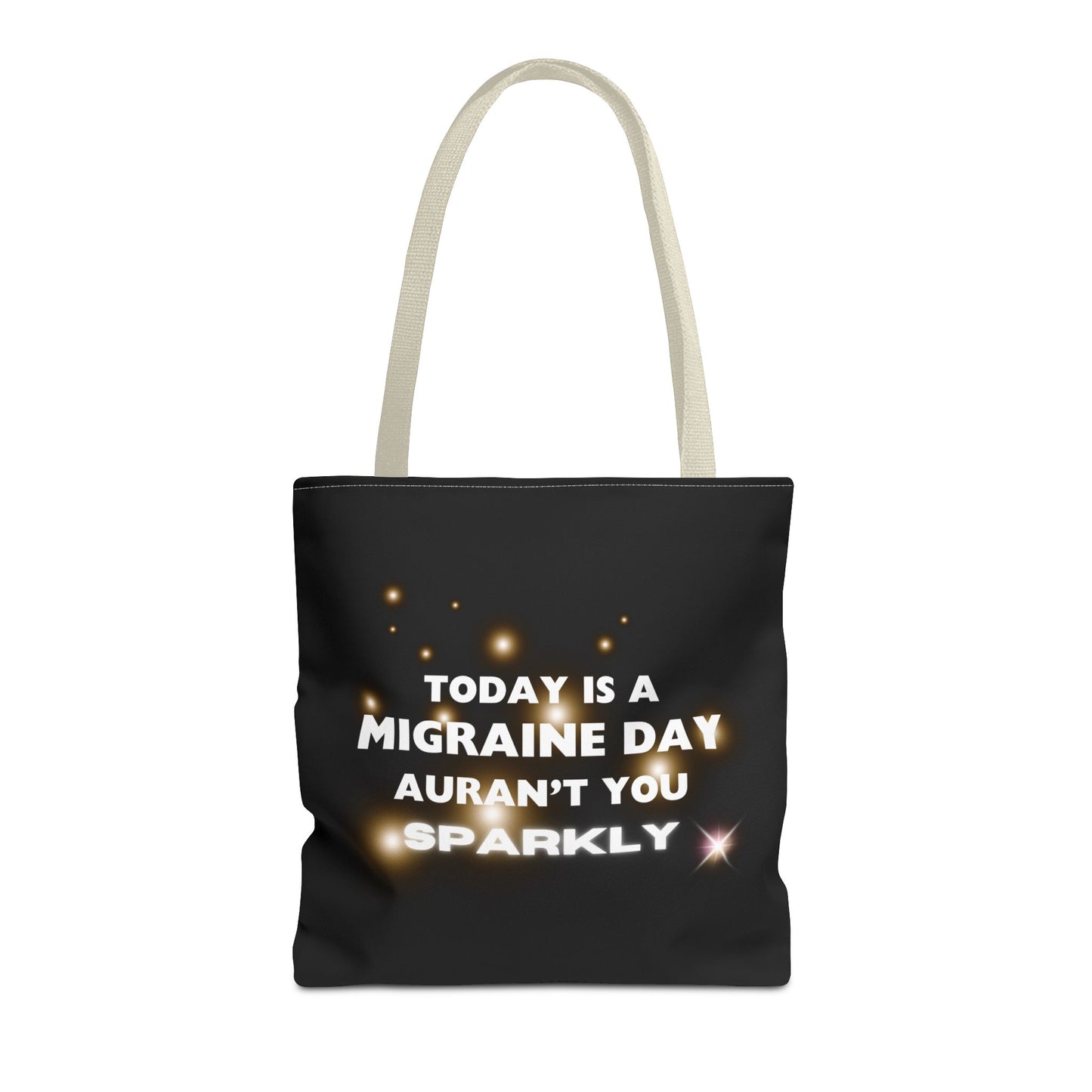 Unisex Migraine Day Invisible Illness Warrior Tote Bag