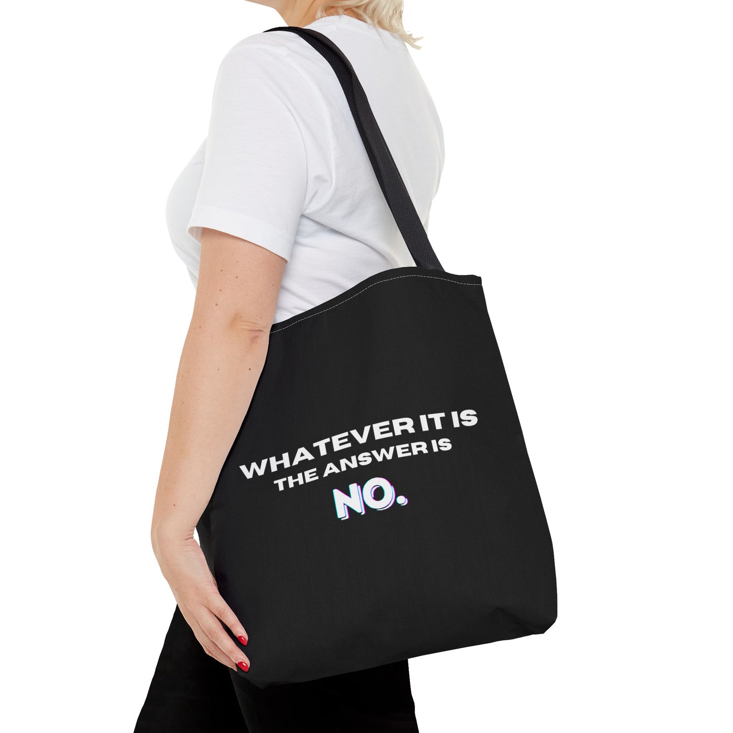 Unisex Self Love Positive Vibes Say NO Tote Bag Positive Mental Health Awareness Tote Bag