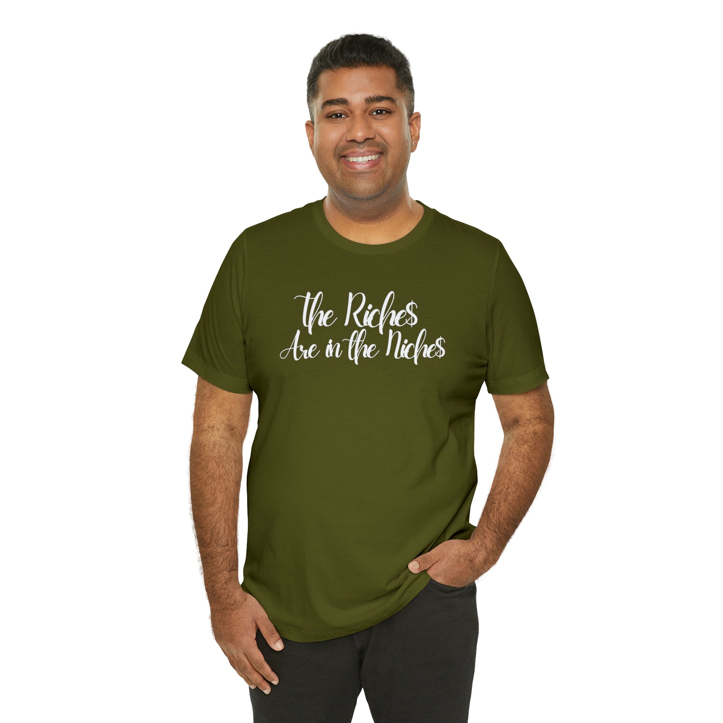 Unisex Boss Gift T-Shirt The Riches Are in The Niches