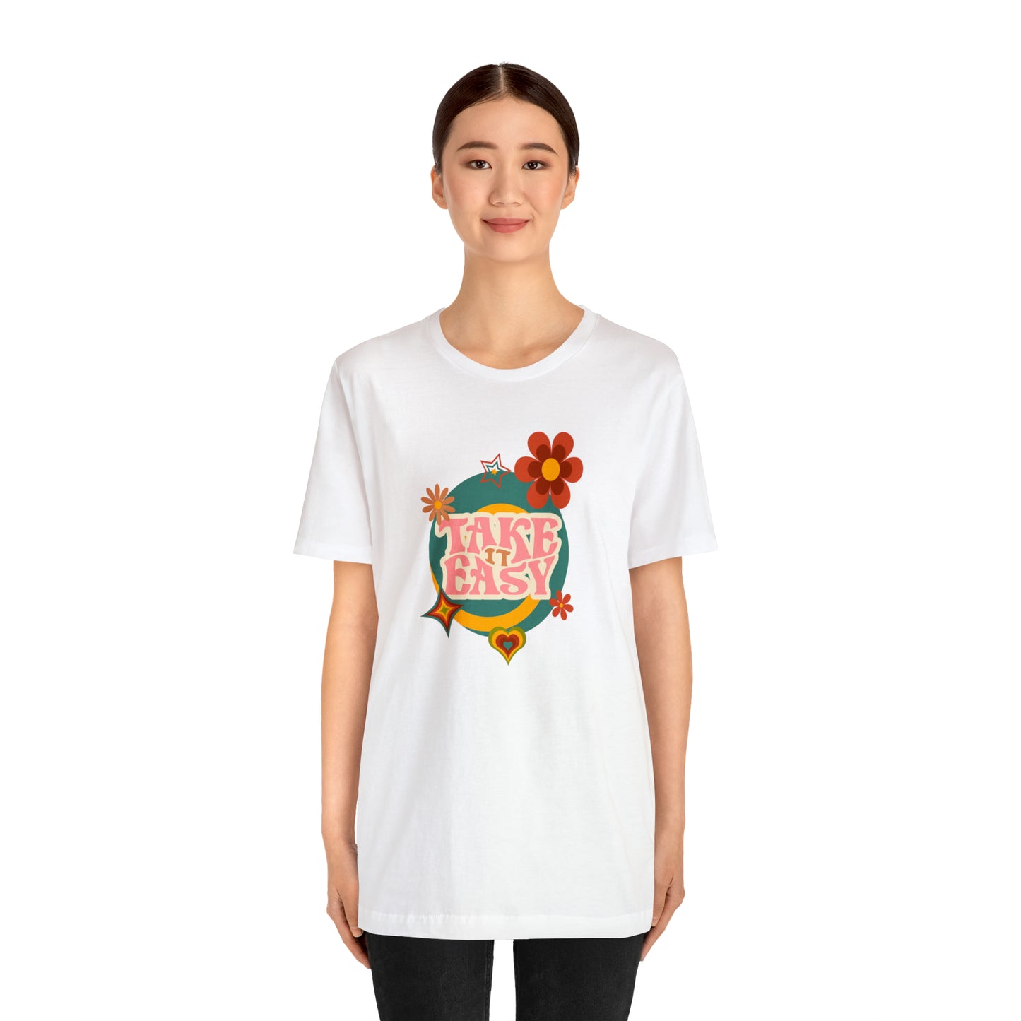 Unisex Take It Easy Retro Vibes T-Shirt